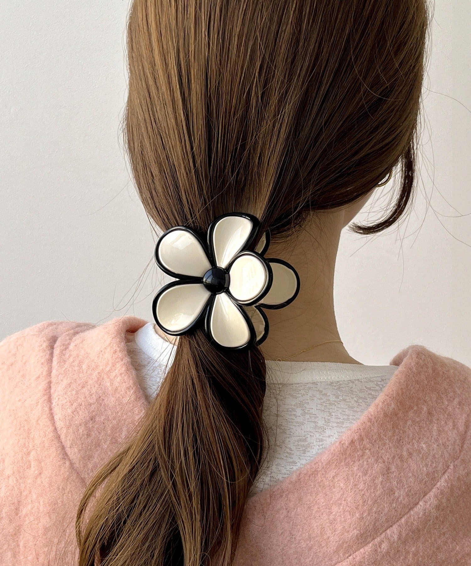 3COINS(スリーコインズ) バイカラーフラワーバンス