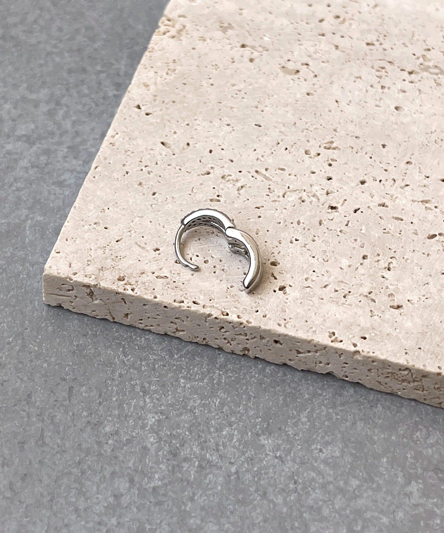 3COINS(スリーコインズ) ミニキラキラワンタッチピアス