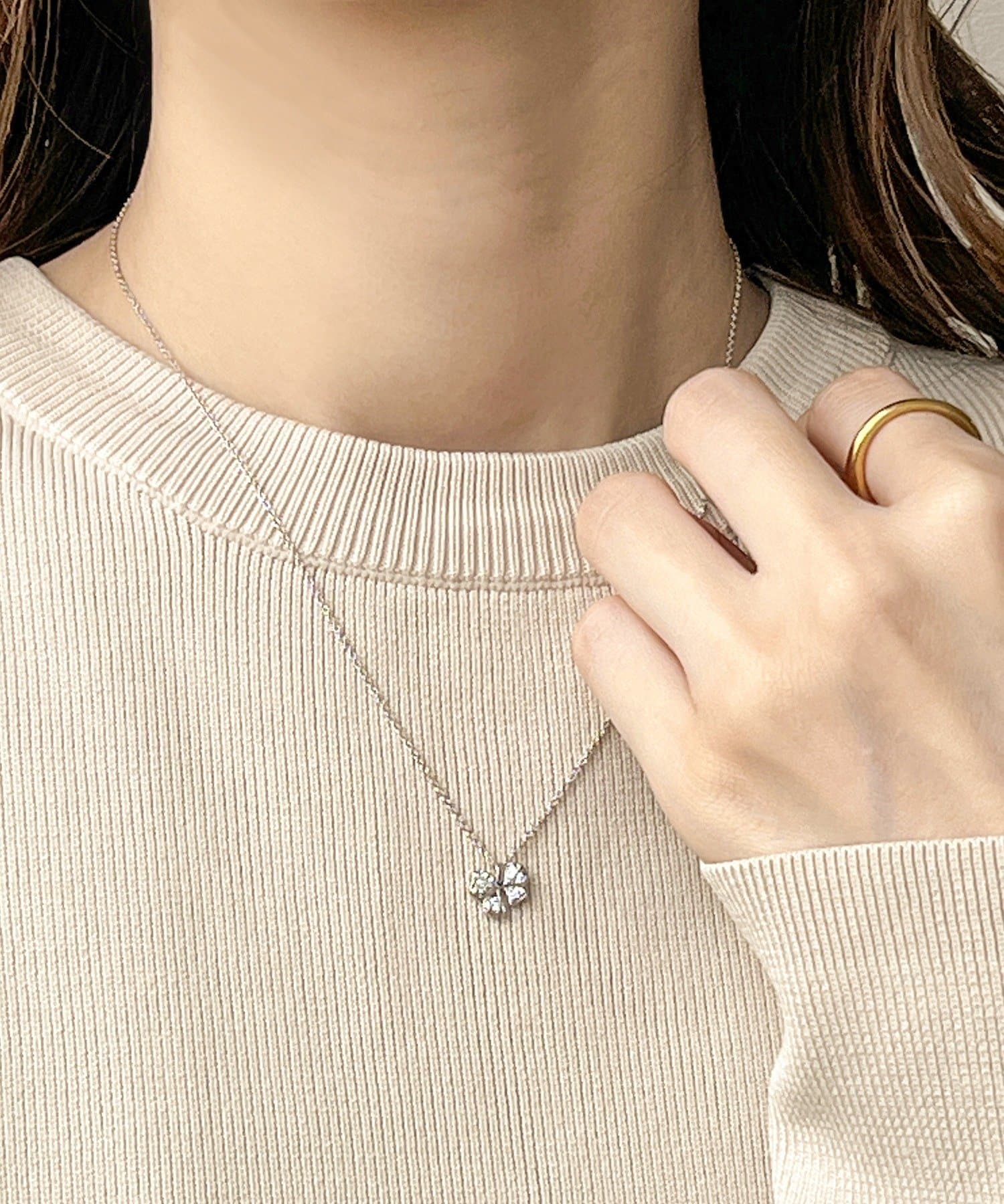 3COINS(スリーコインズ) キラキラリボンプチペン