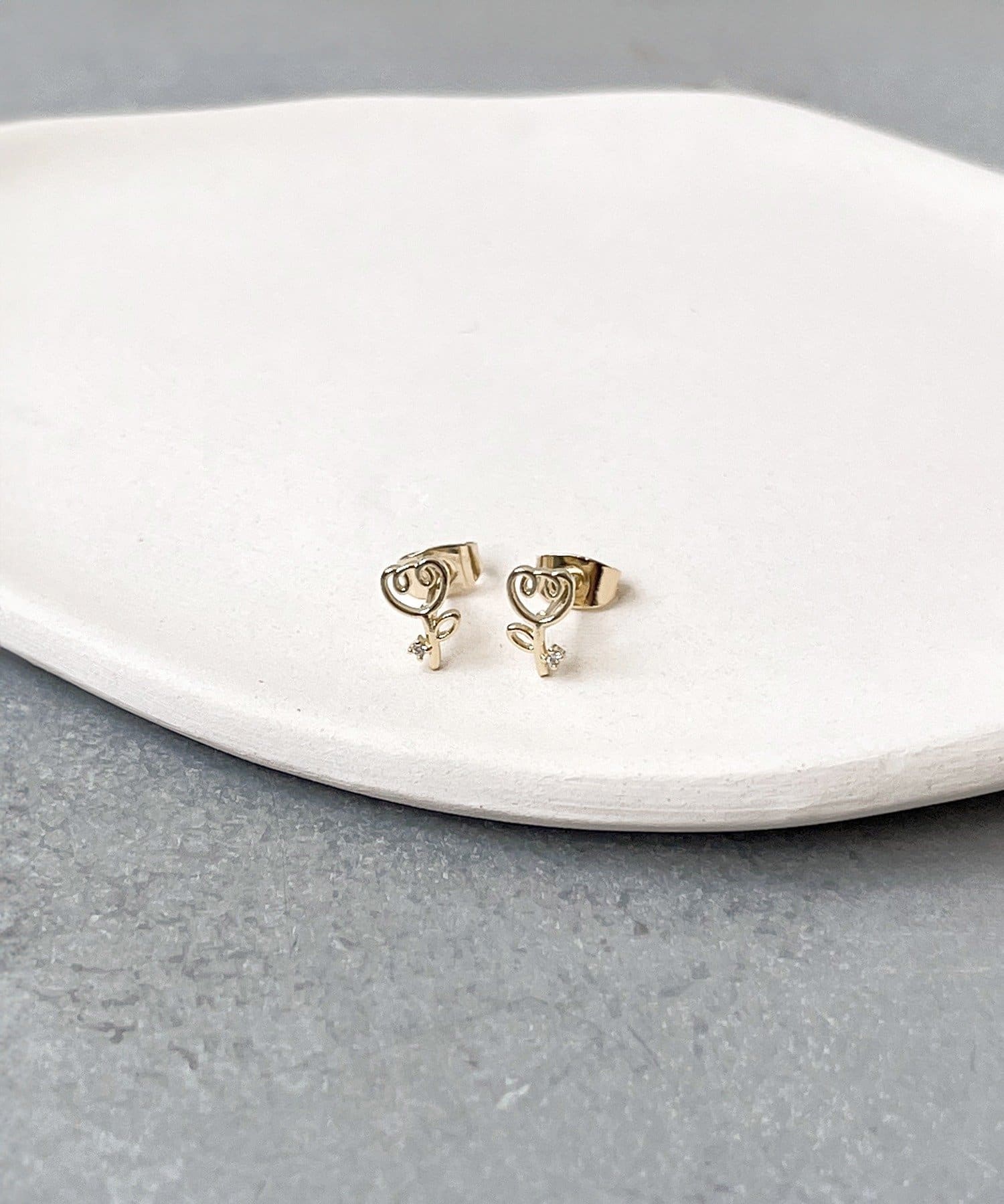 3COINS(スリーコインズ) ミニチューリップピアス