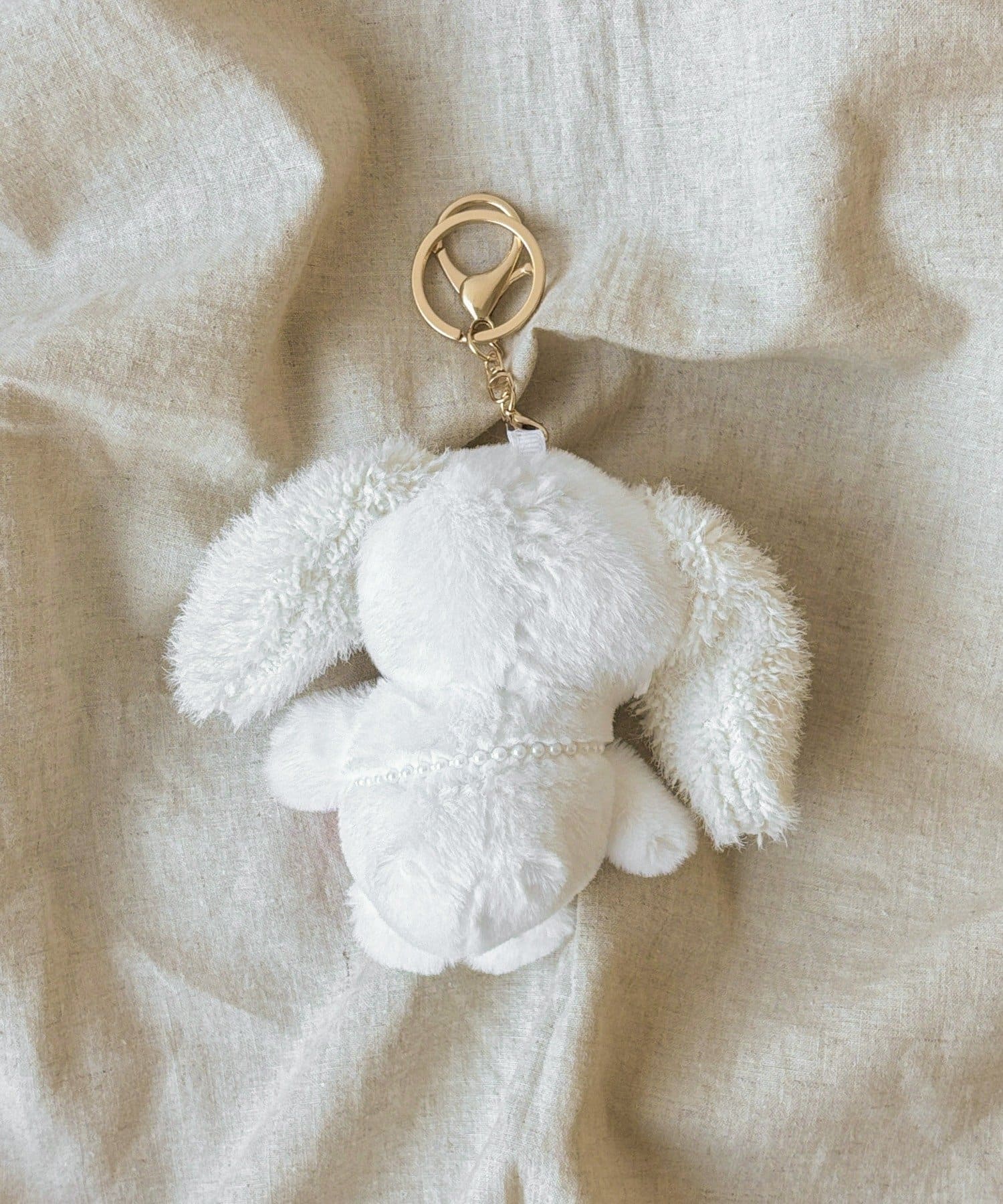 3COINS(スリーコインズ) ハートラビットキーホルダー