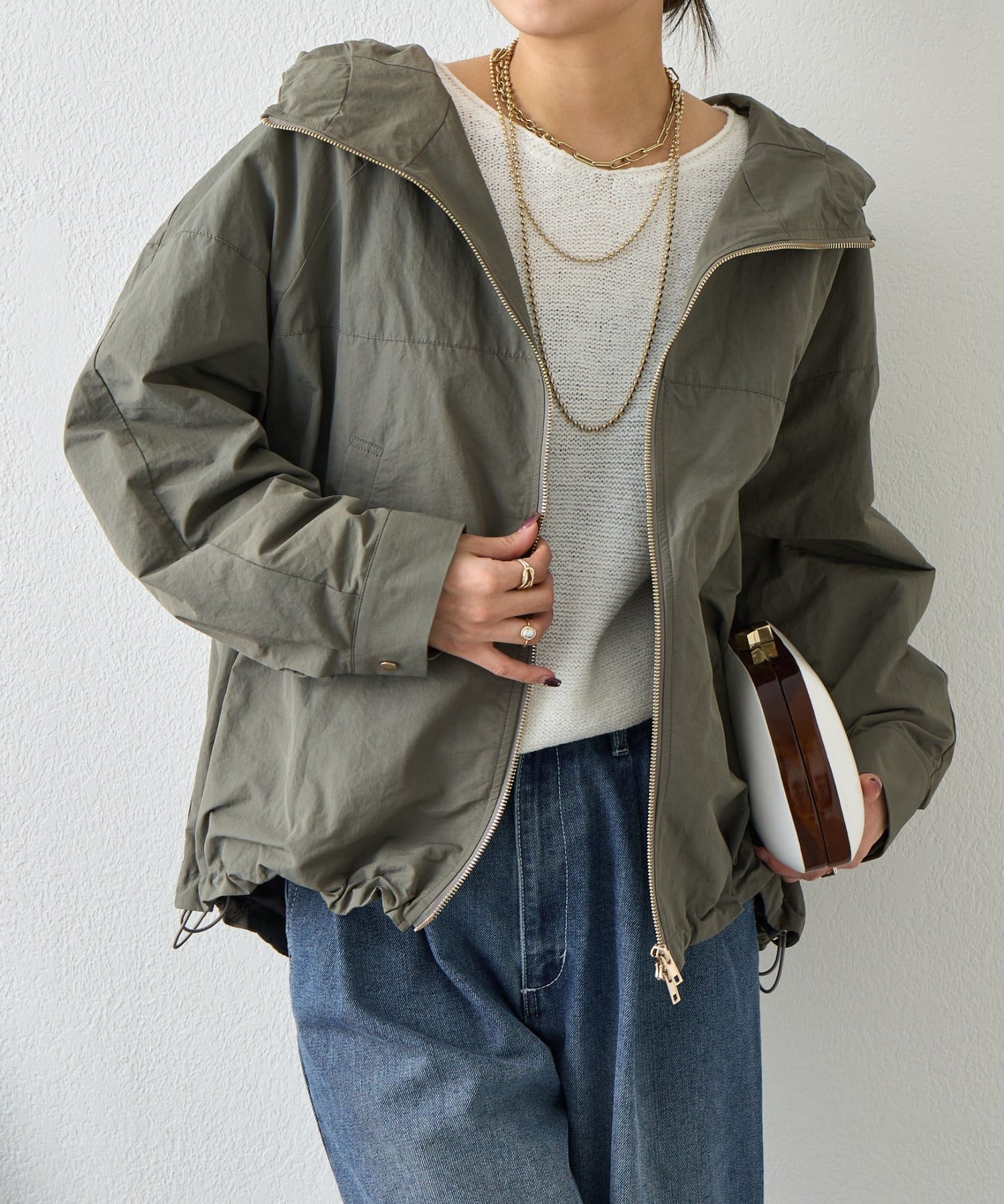 Jena　espace merveilleux(ジェナ　エスパスメルヴェイユ) マウンテンパーカー