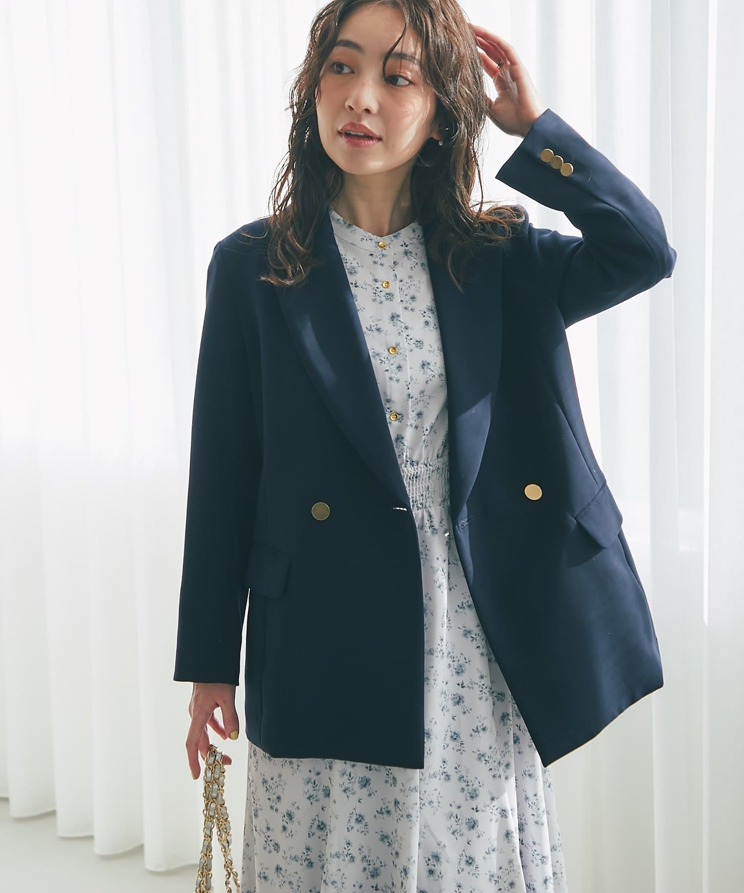 La boutique BonBon(ラブティックボンボン) 【復刻・ベストセラー】メタル釦ダブルジャケット2