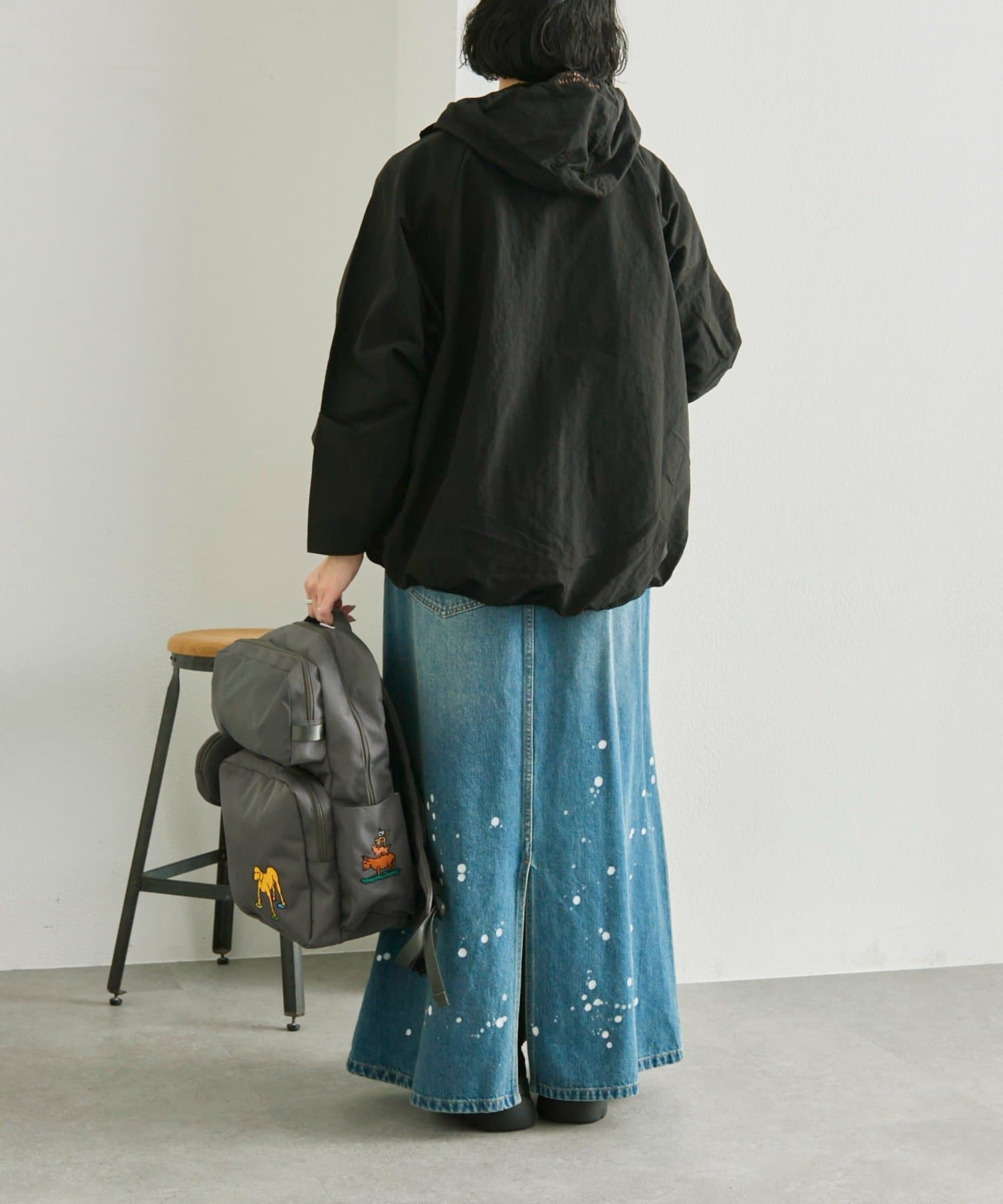 ear PAPILLONNER(イア パピヨネ) 【KEN NAKAYAMA×ear】コラボリュック/バックパック《A4サイズ対応/キャリーオンタイプ》