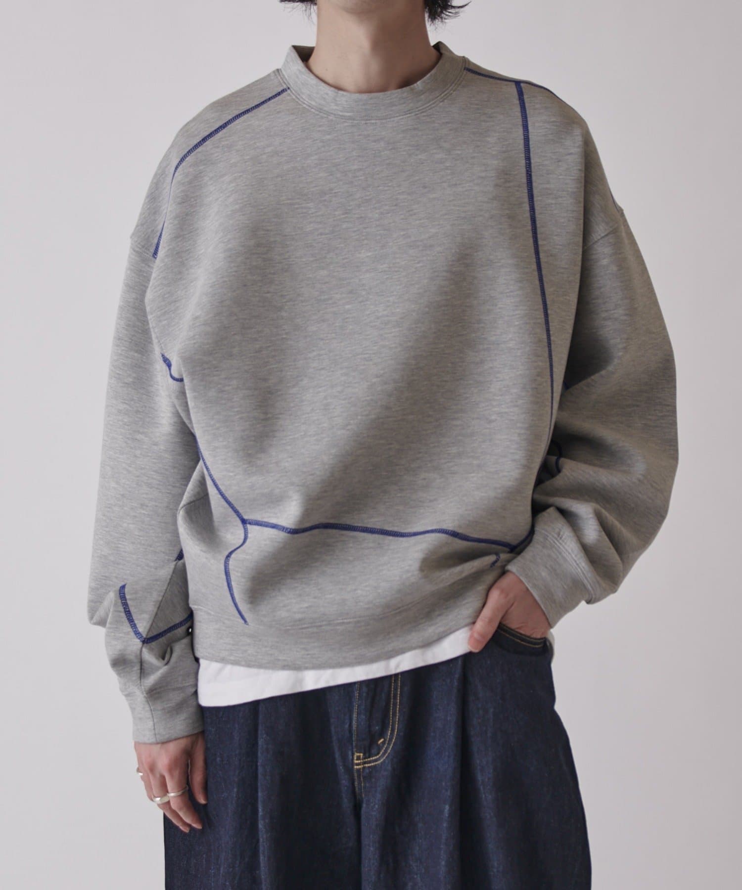 Lui's(ルイス) 配色ステッチトップス