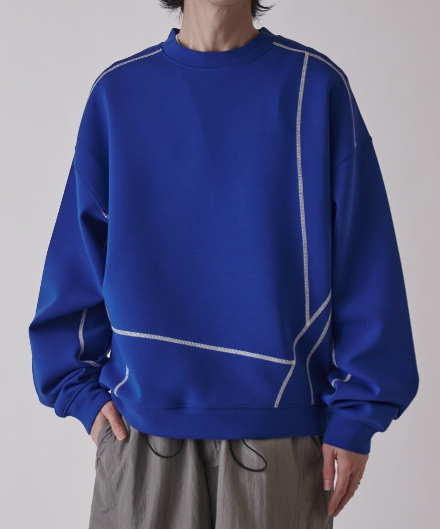 Lui's(ルイス) 配色ステッチトップス