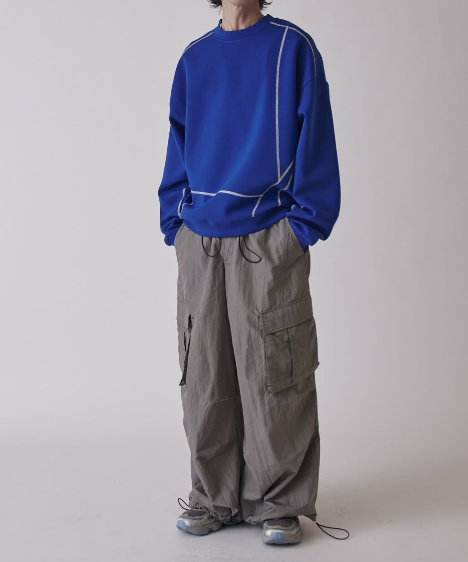 Lui's(ルイス) 配色ステッチトップス