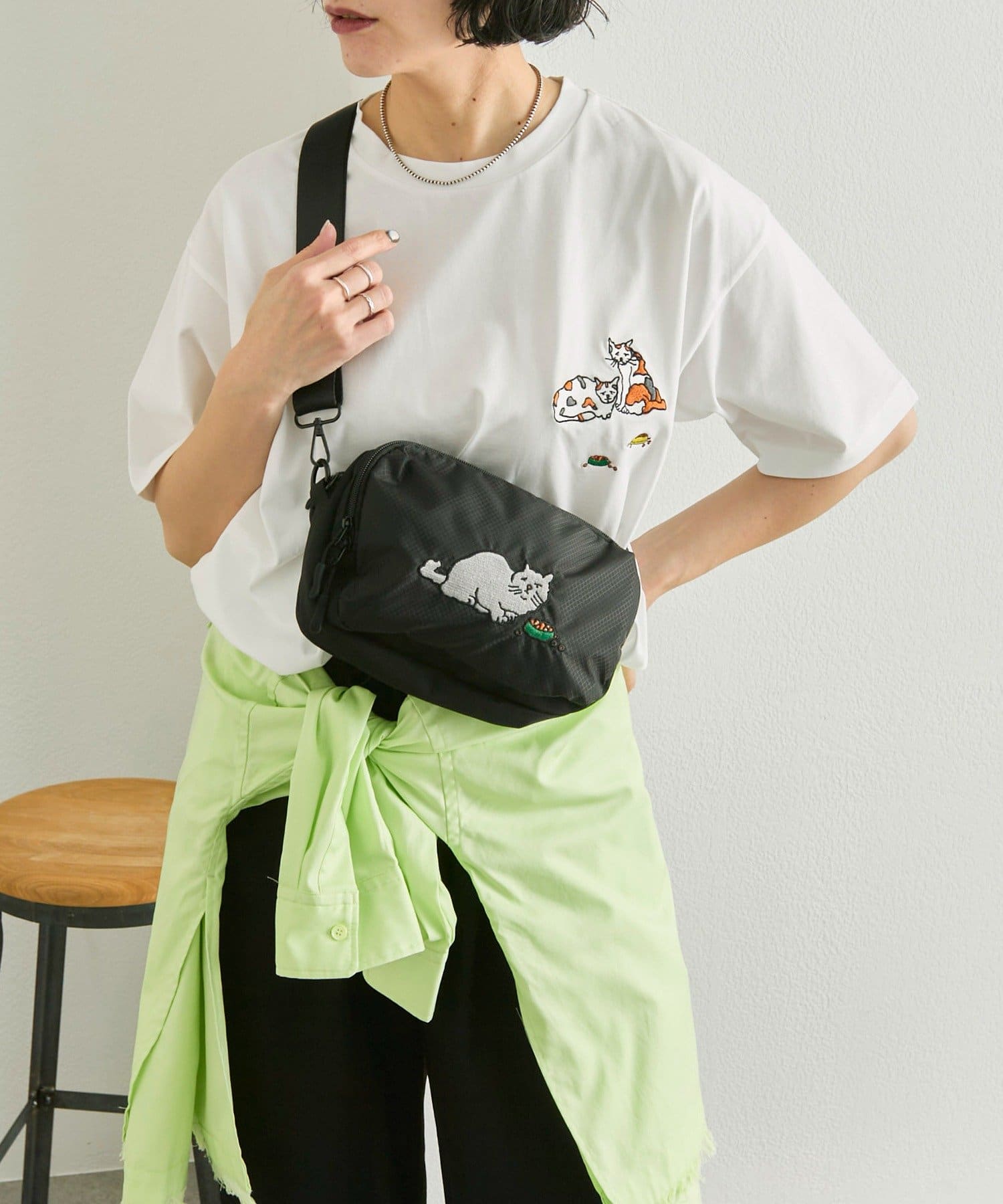 ear PAPILLONNER(イア パピヨネ) 【KEN NAKAYAMA×ear】コラボショルダーバッグ