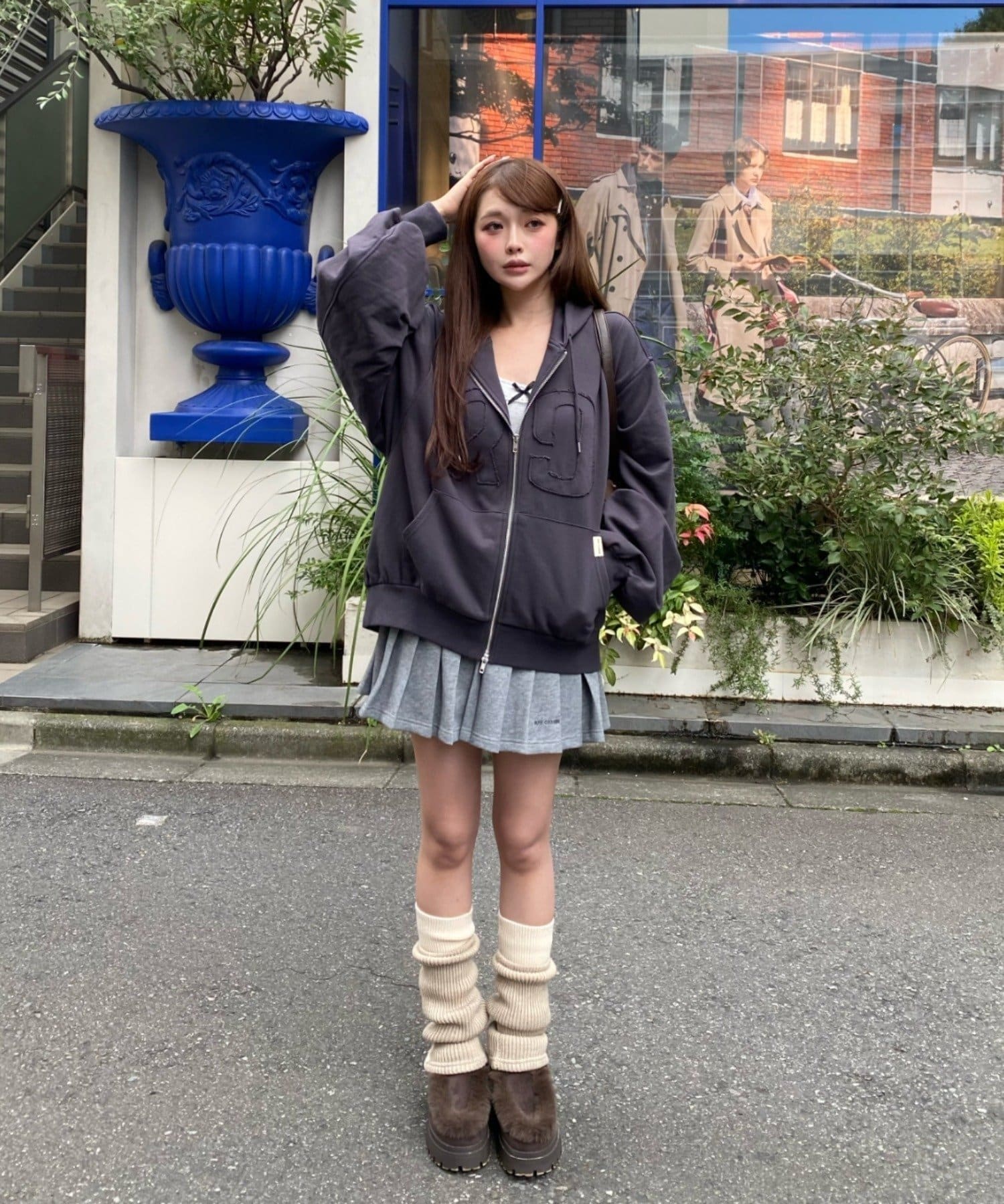 RAY CASSIN(レイカズン) 配色ルーズソックス