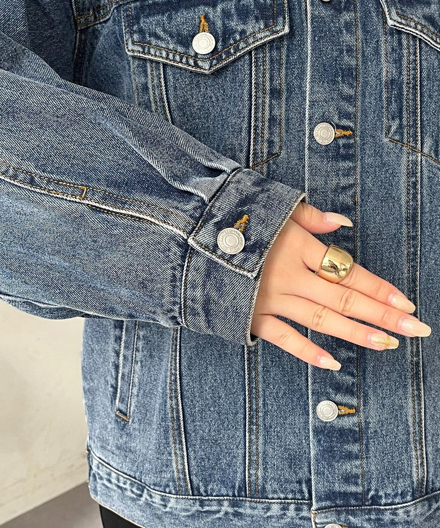 prose verse(プロズヴェール) バックタグオーバーサイズデニムジャケット