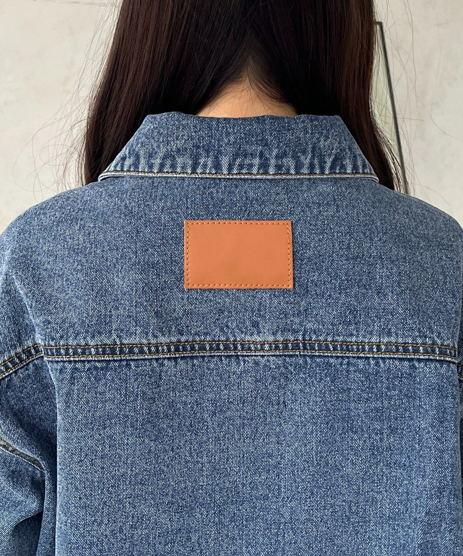 prose verse(プロズヴェール) バックタグオーバーサイズデニムジャケット