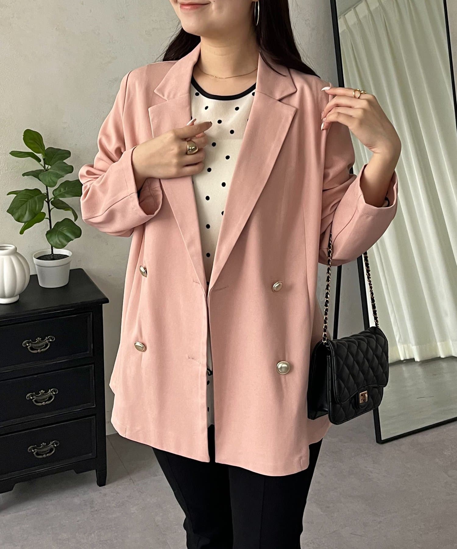 prose verse(プロズヴェール) 金ボタンテーラードジャケット