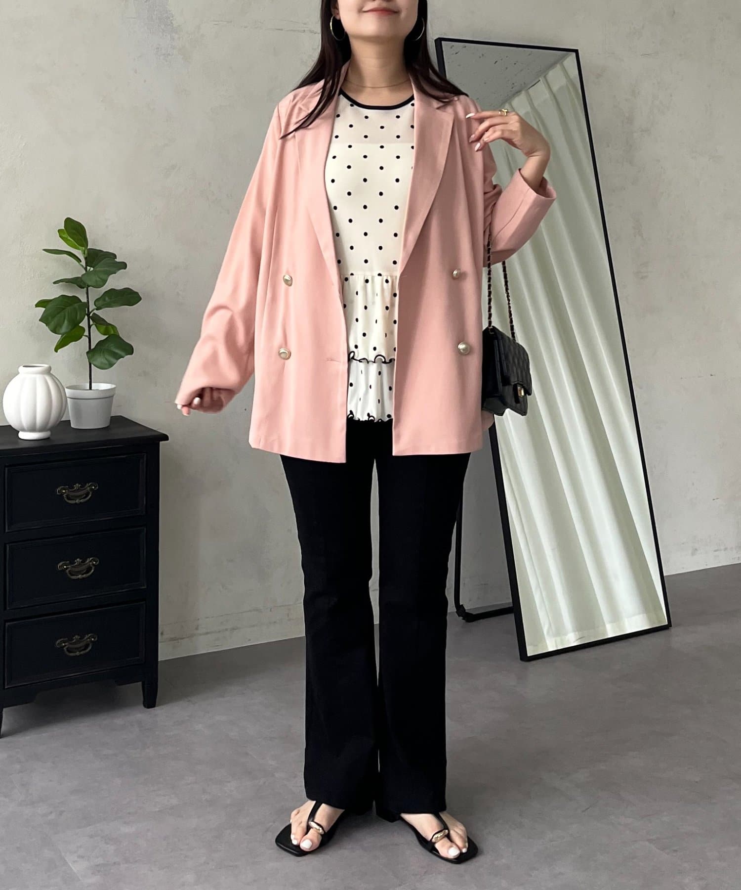 prose verse(プロズヴェール) 金ボタンテーラードジャケット