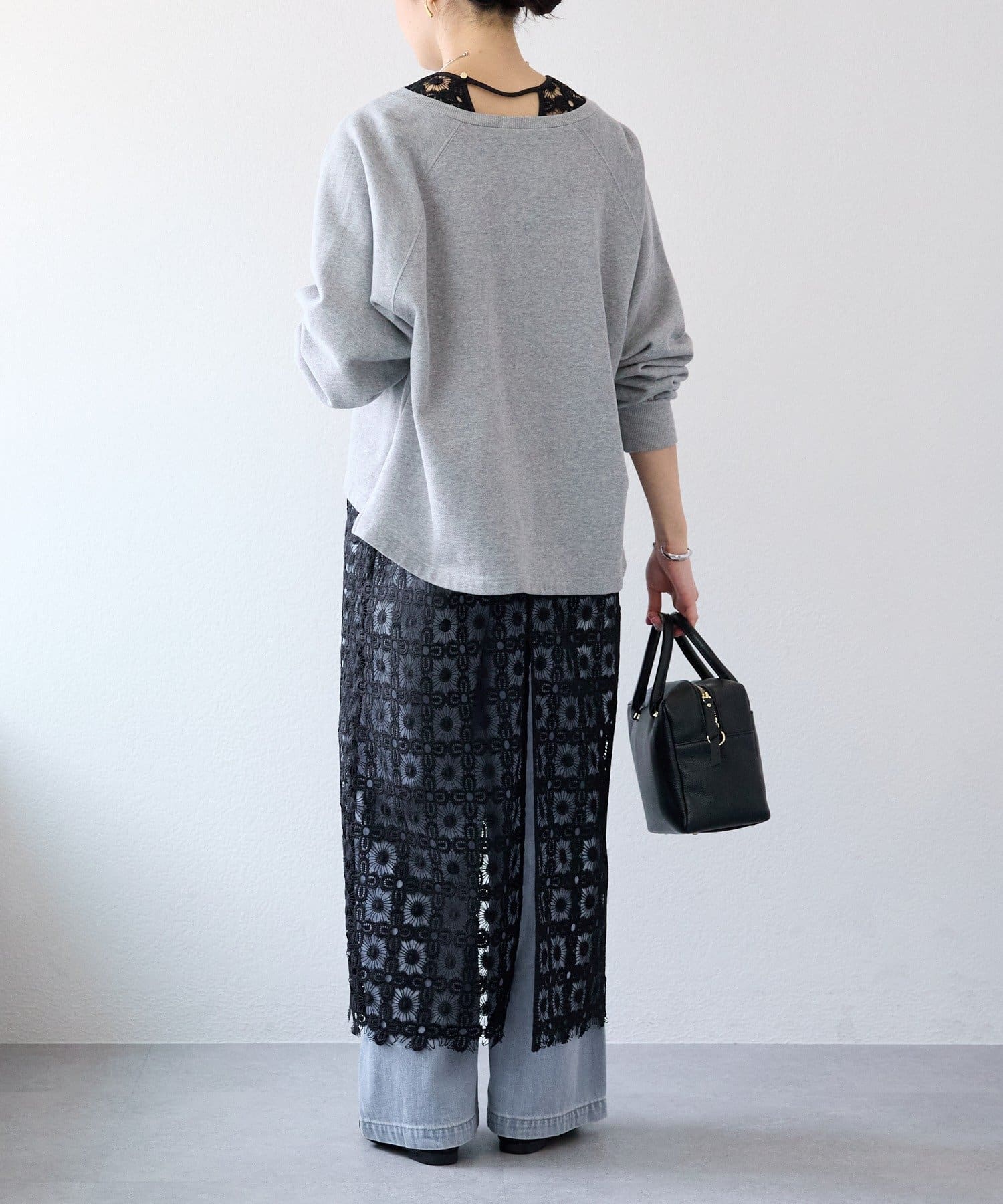 RIVE DROITE(リヴドロワ) 予約【着映え】レイヤードレースワンピース