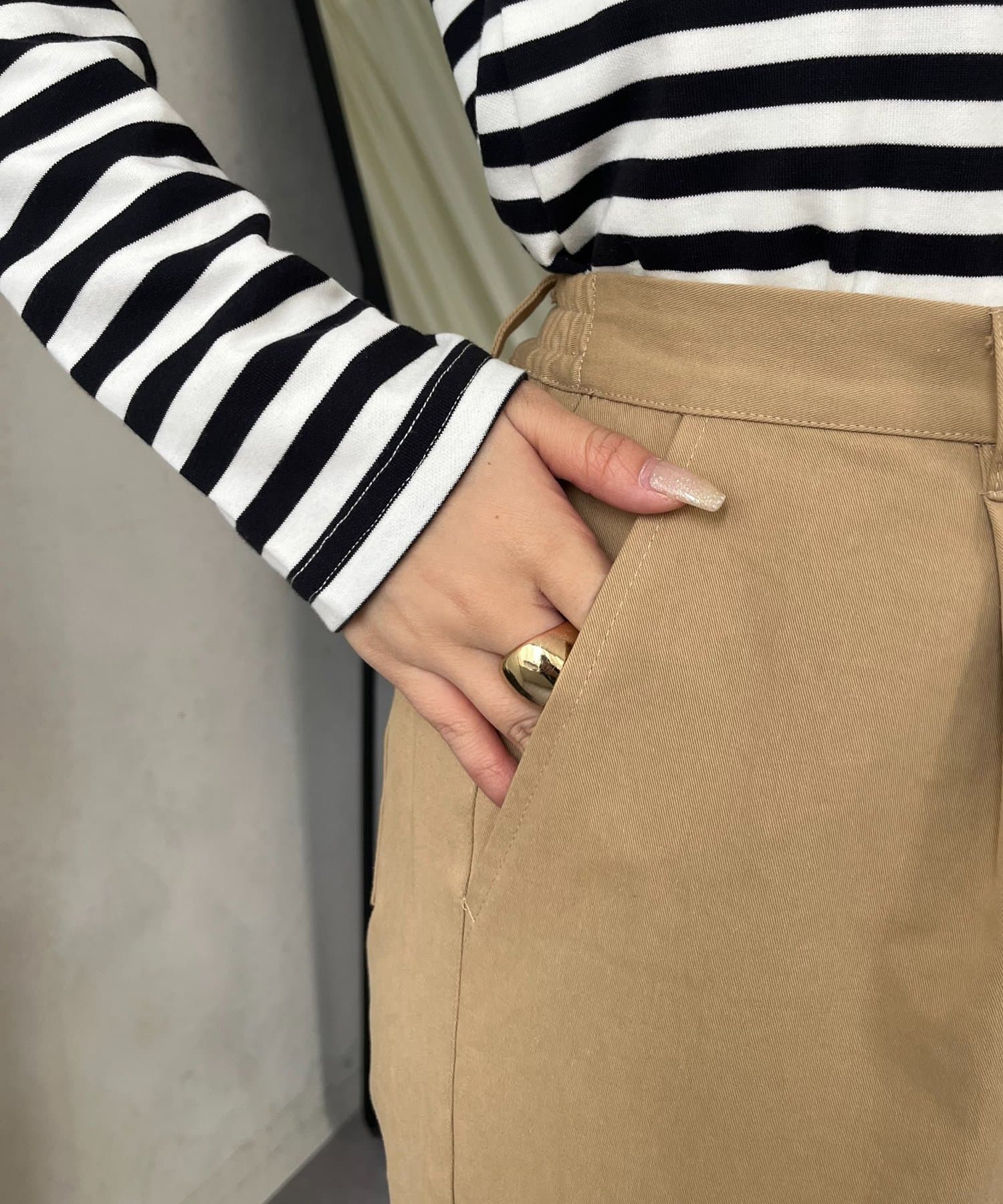 prose verse(プロズヴェール) 【春服総選挙対象商品】ストレートチノパンツ