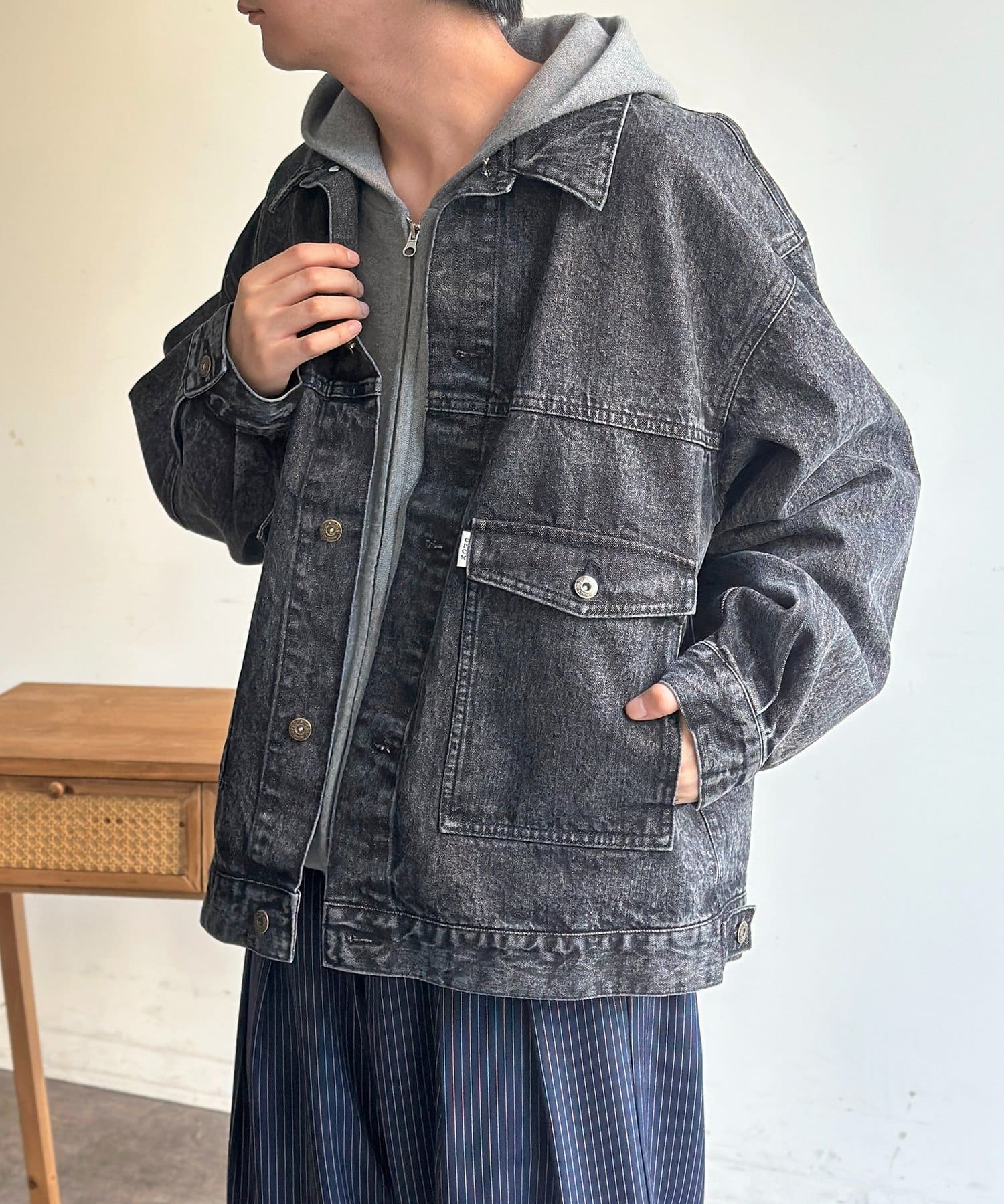 CPCM(シーピーシーエム) USAコットンデニムカバーオール