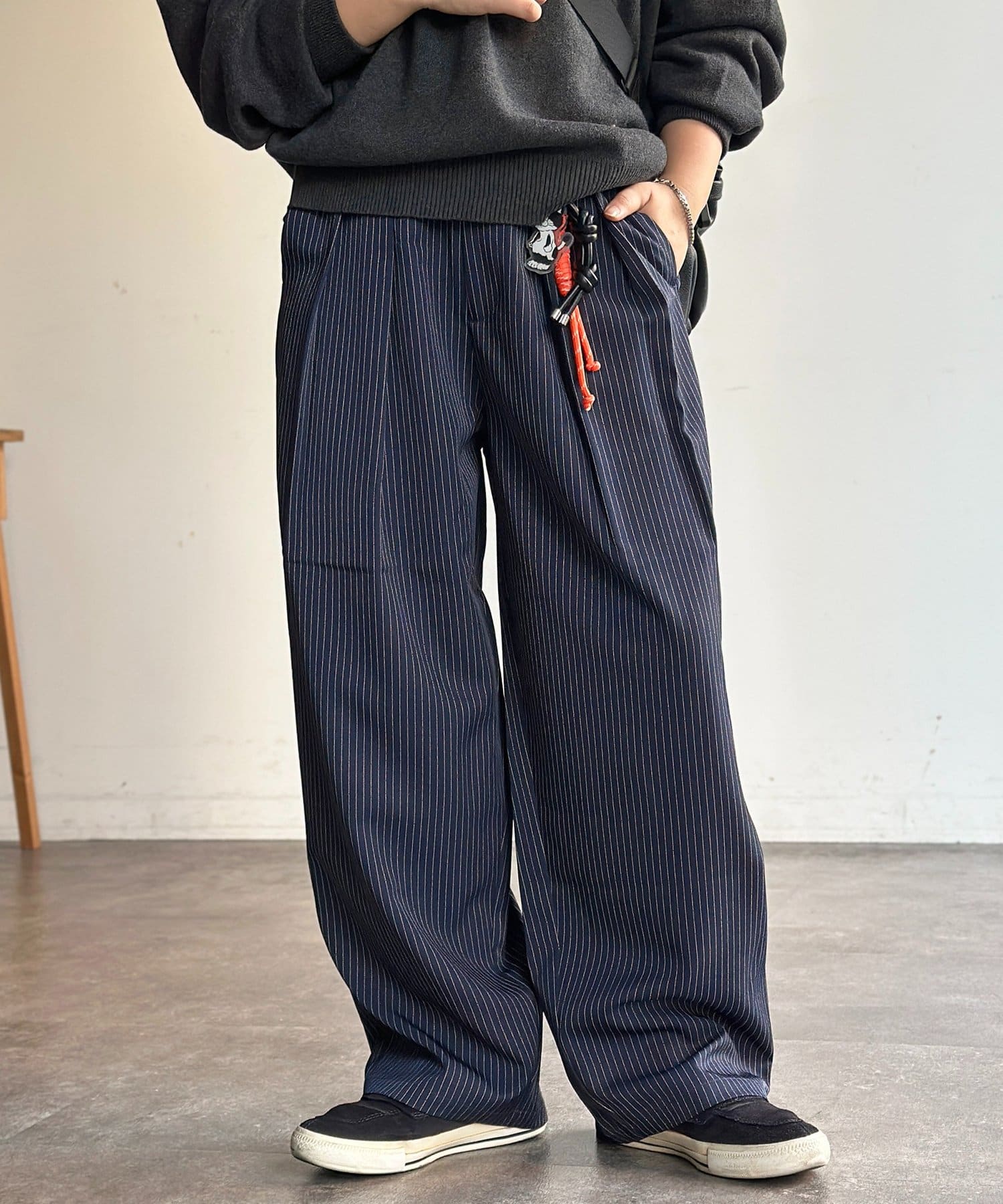 CPCM(シーピーシーエム) 【全骨格対応】タックワイドイージースラックス