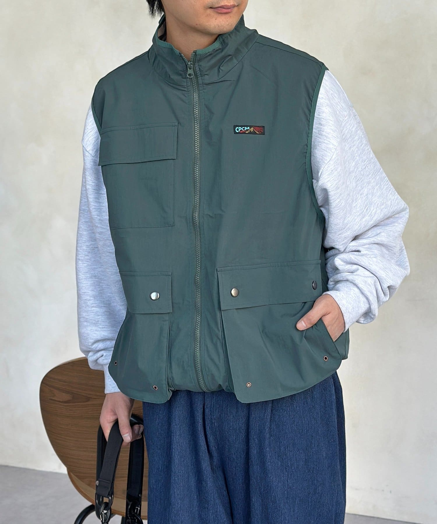 CPCM(シーピーシーエム) スタンドフィッシングベスト
