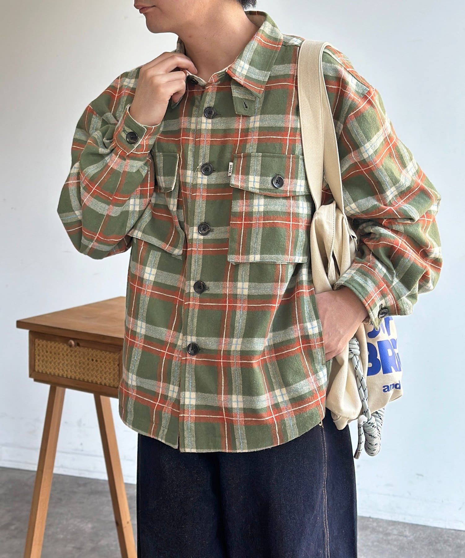 CPCM(シーピーシーエム) アソートチェックCPOジャケット