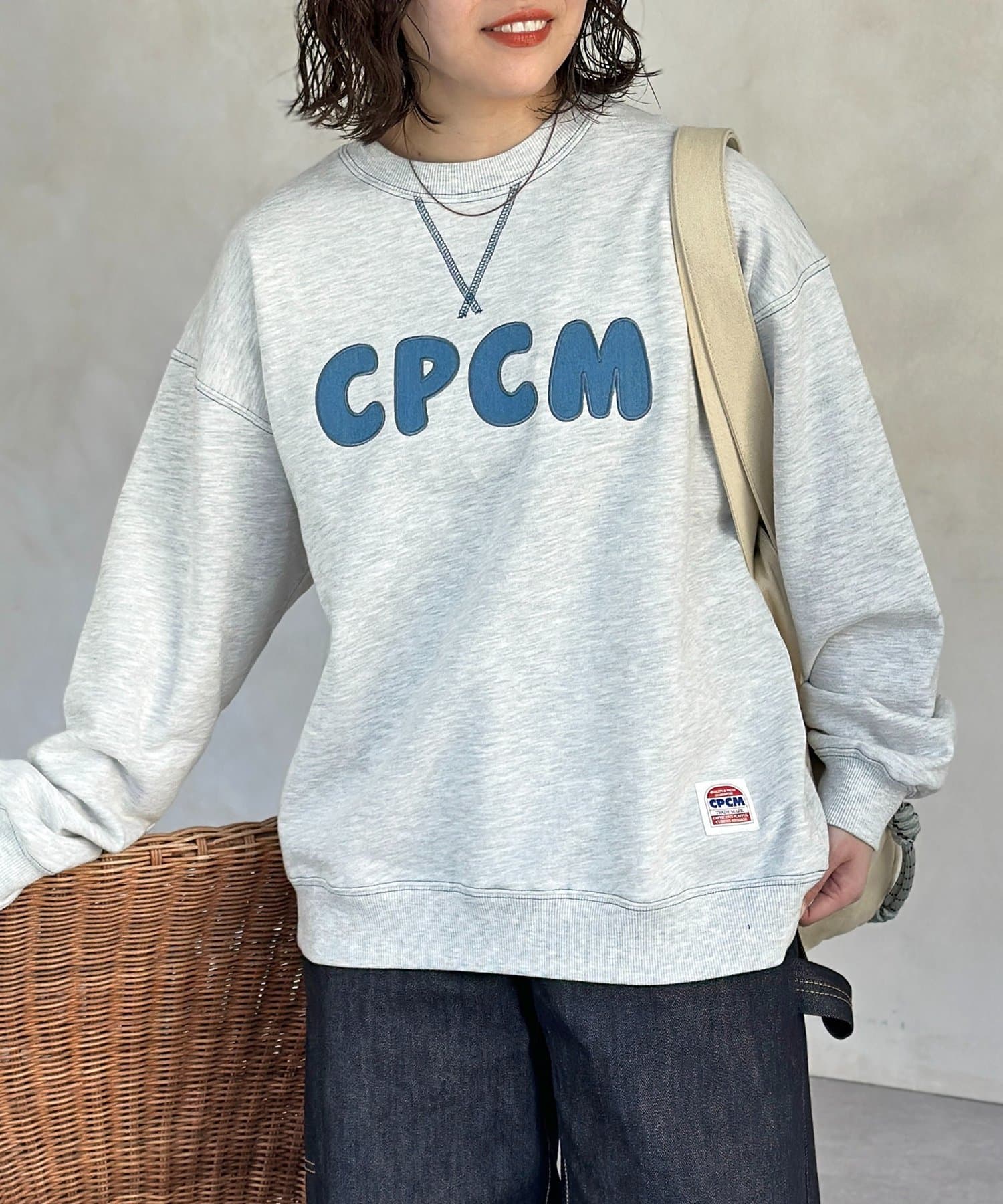 CPCM(シーピーシーエム) CPCMパッチロゴスウェット