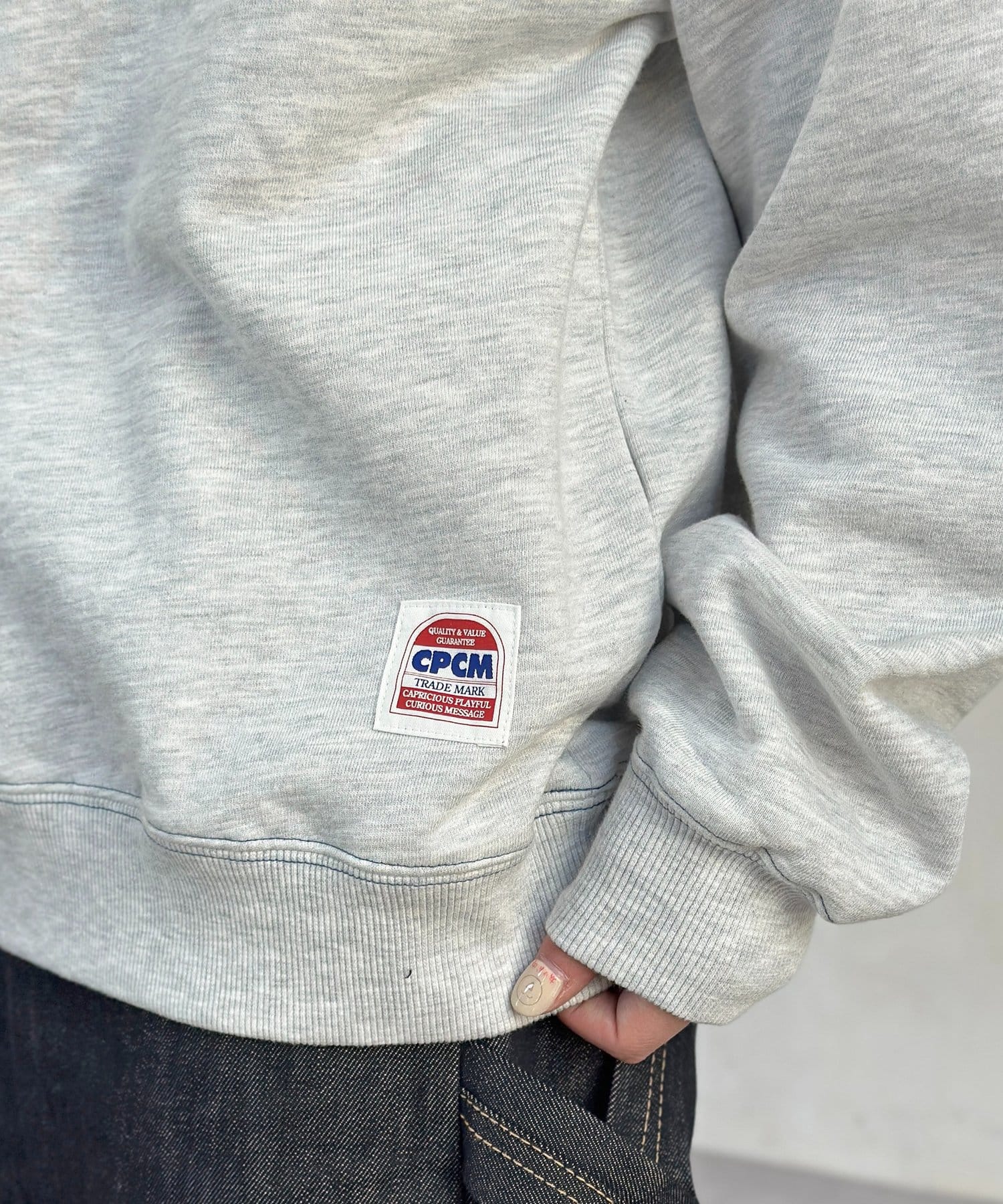 CPCM(シーピーシーエム) CPCMパッチロゴスウェット