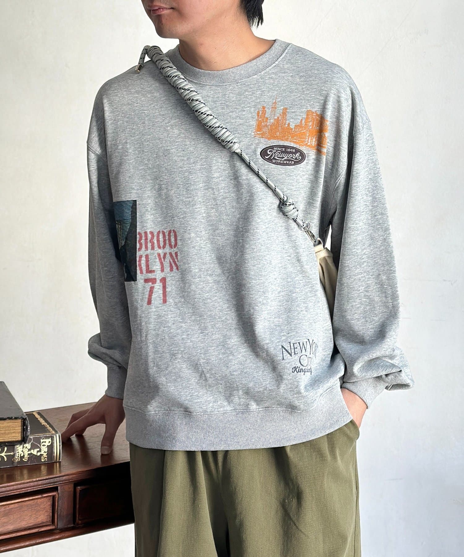 CPCM(シーピーシーエム) 落書き風ロンT