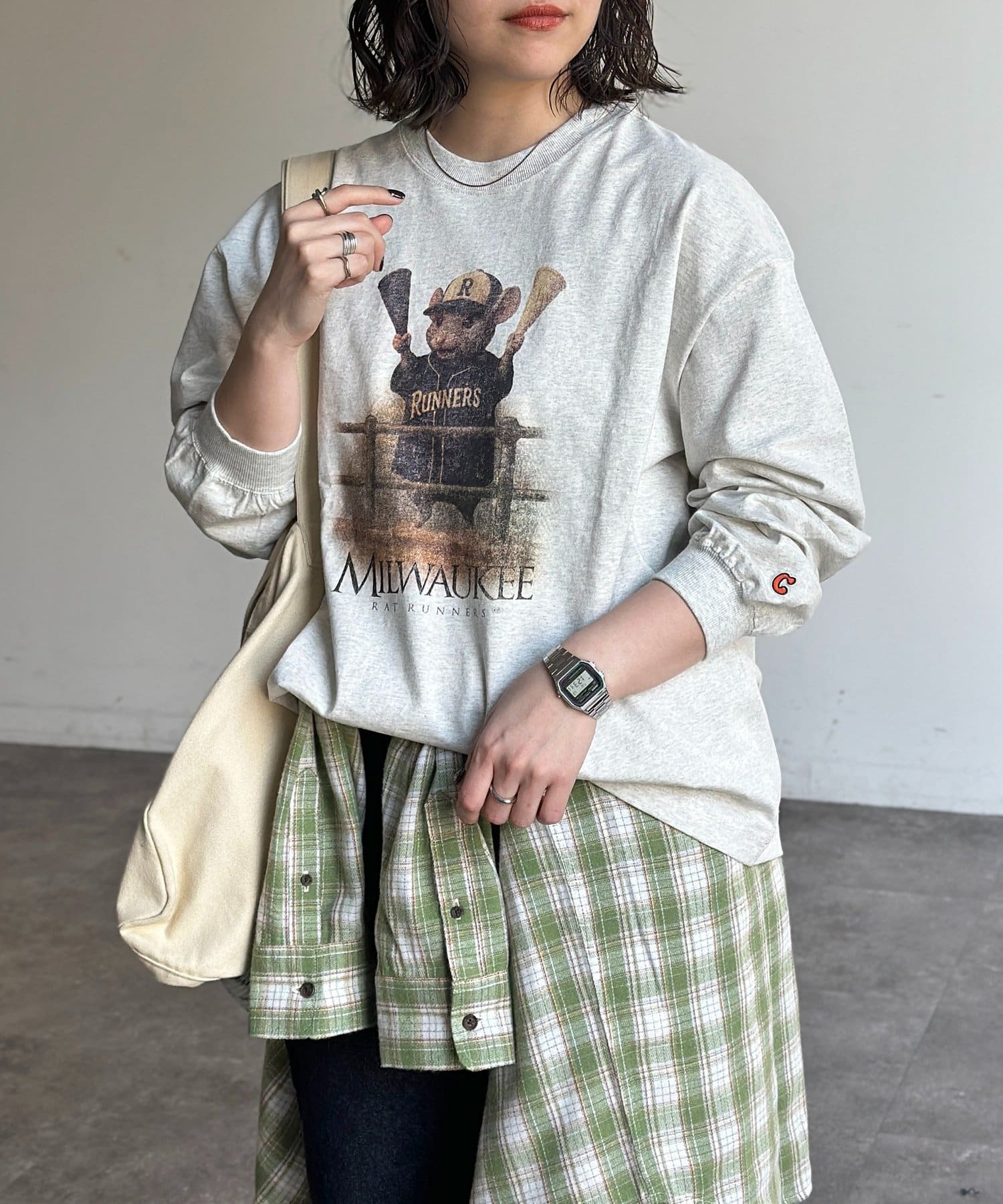 CPCM(シーピーシーエム) アニマル柄ロンT