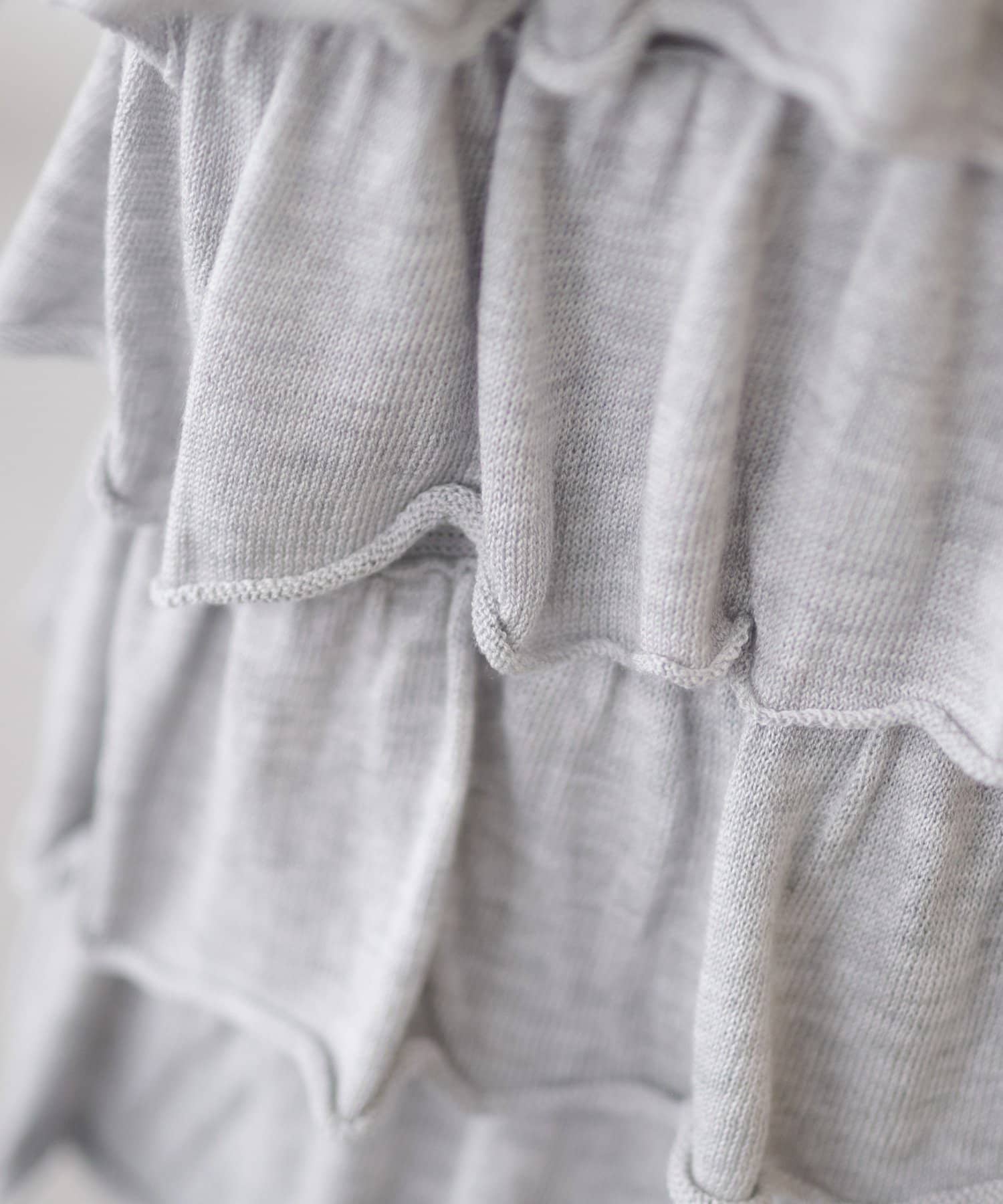 DISCOAT(ディスコート) 【SS先行予約】前後2WAYフリル前開きベスト