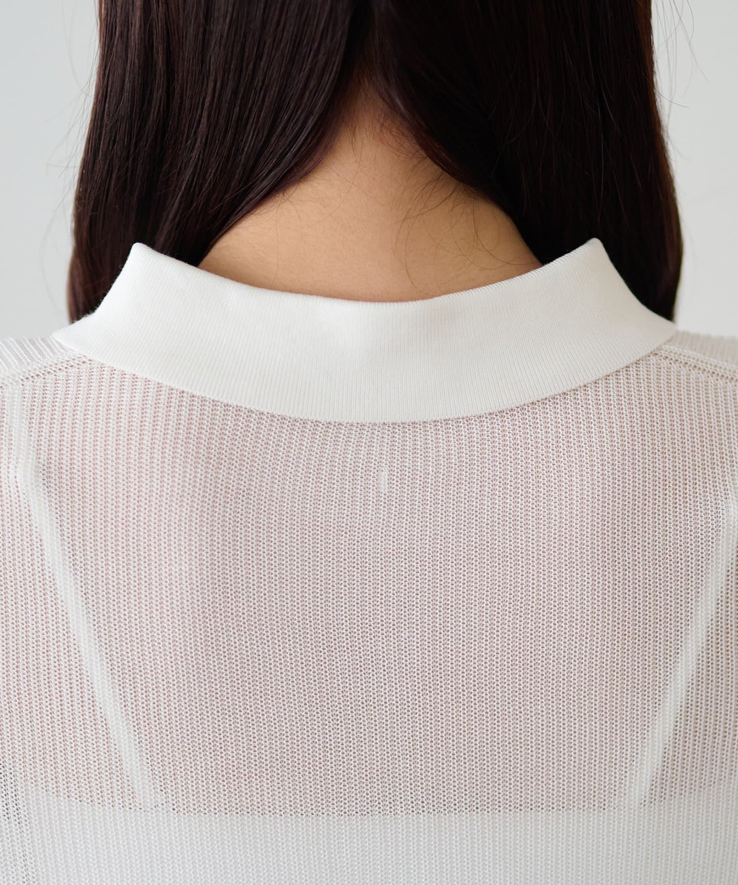 DISCOAT(ディスコート) 【SS先行予約】畦衿付きカーディガン《WEB限定カラーあり》