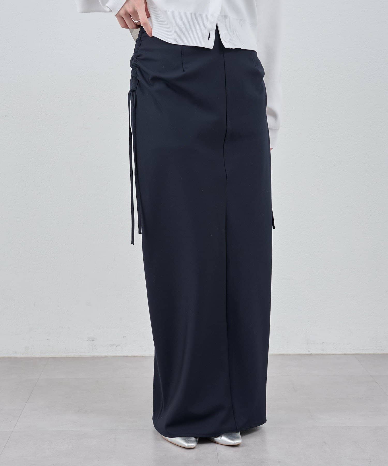 SHENERY(シーナリー) 【26SS予約】サイドギャザースカート