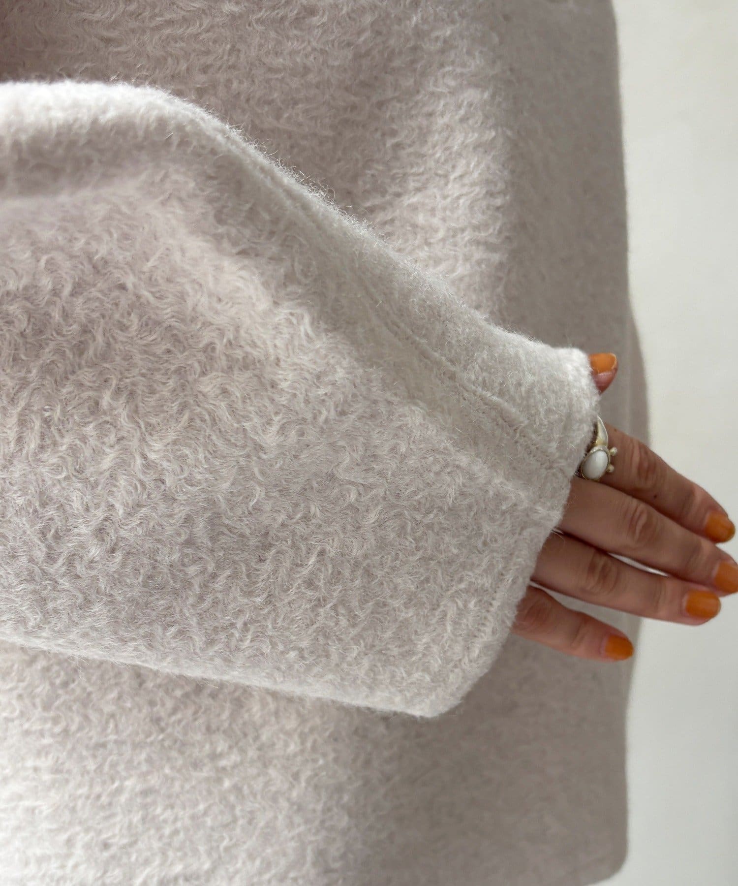 OUTLET(アウトレット) 【DouDou】ハーフジッププードルプルオーバー