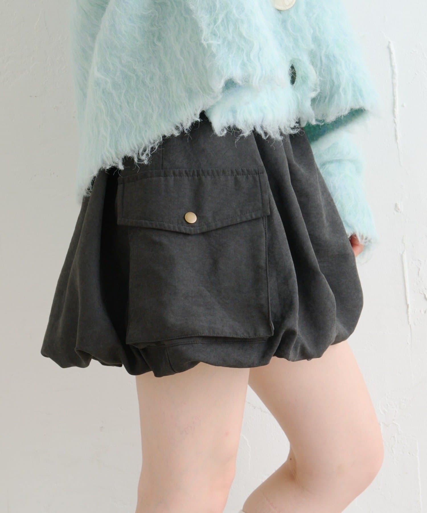 OUTLET(アウトレット) 【w closet】バルーンカーゴスカート