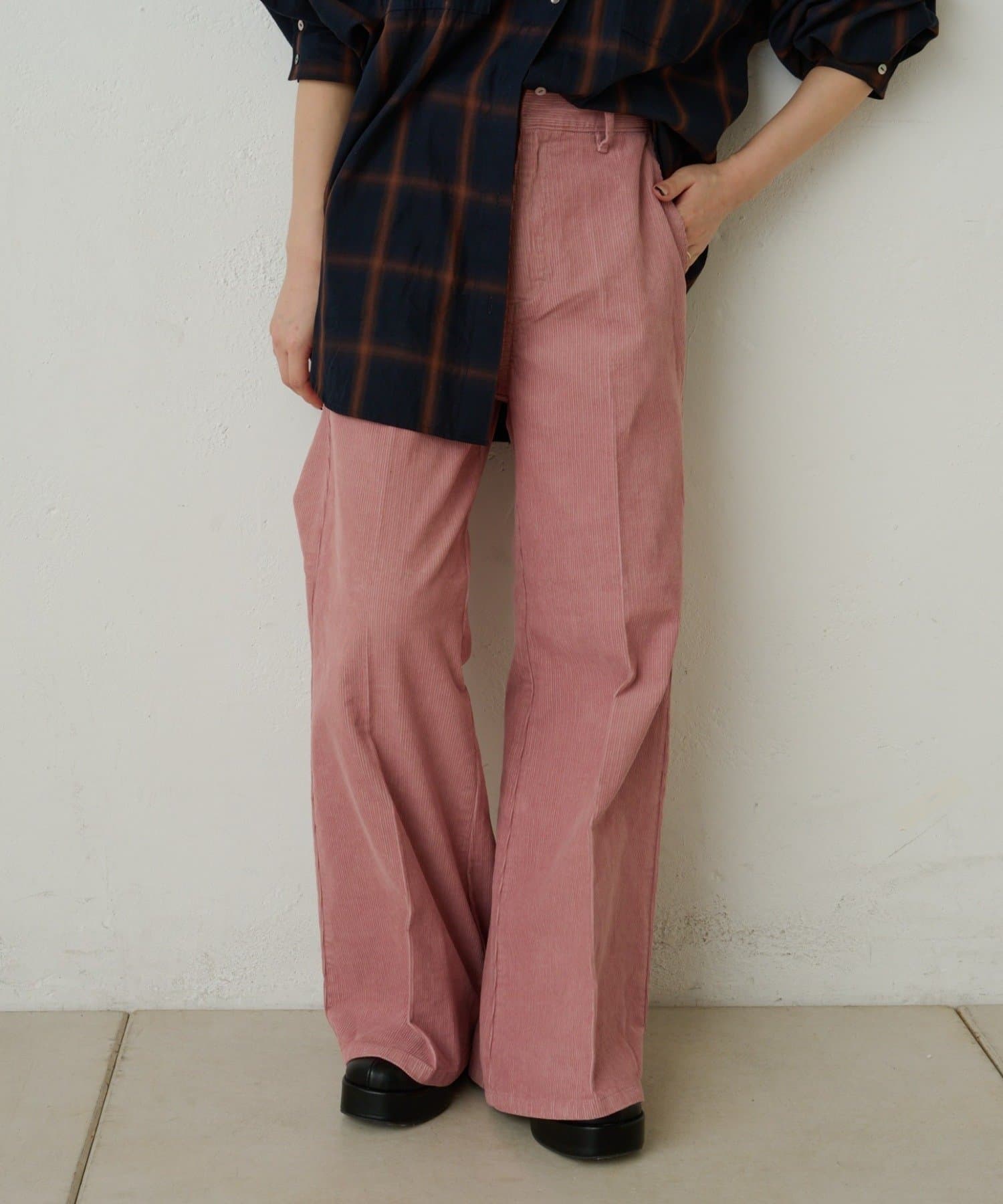 OUTLET(アウトレット) 【Omekashi】コーデュロイパンツ