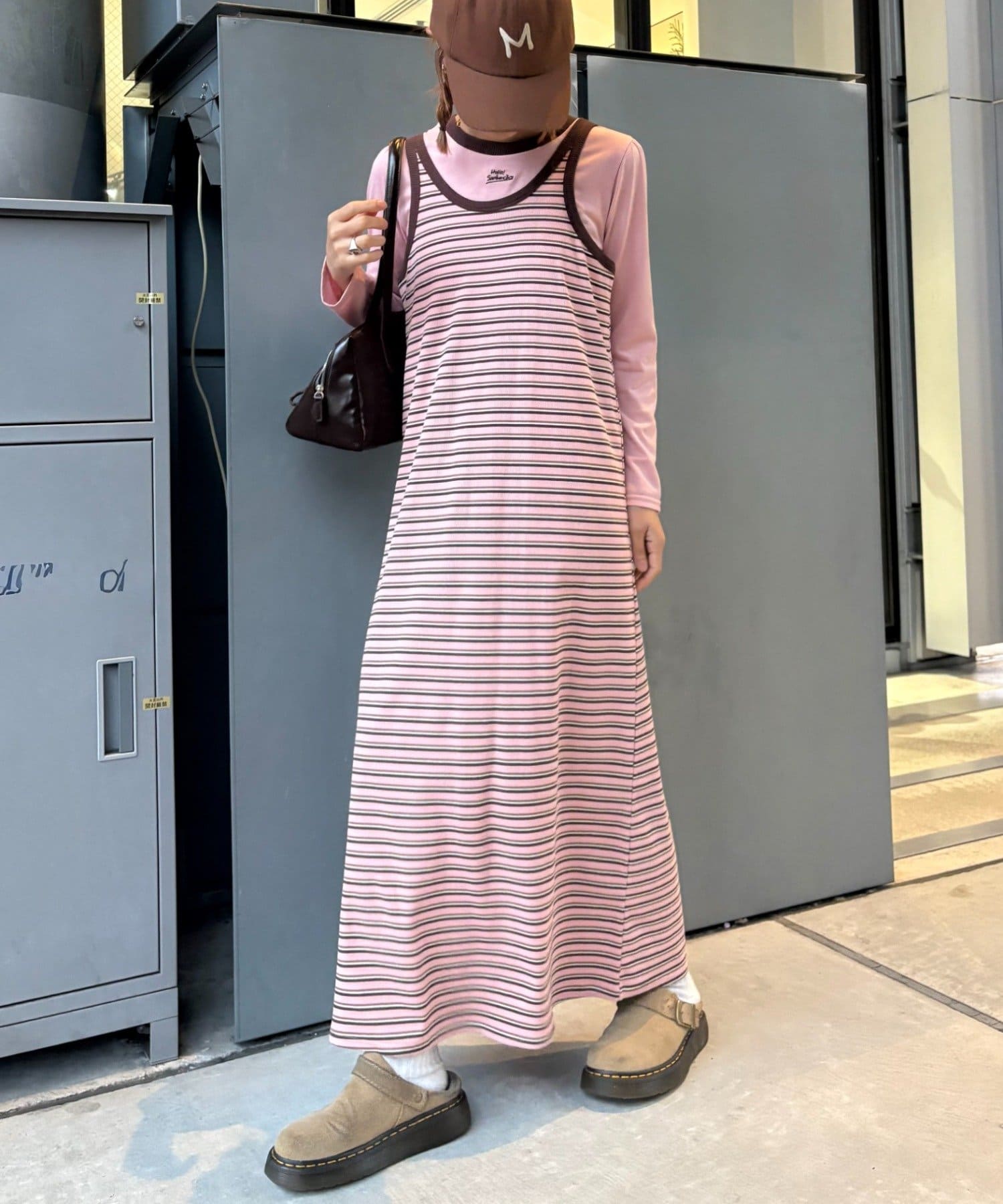 OUTLET(アウトレット) 【CIAOPANIC TYPY】H.Sインナー付きアメスリタンクワンピース