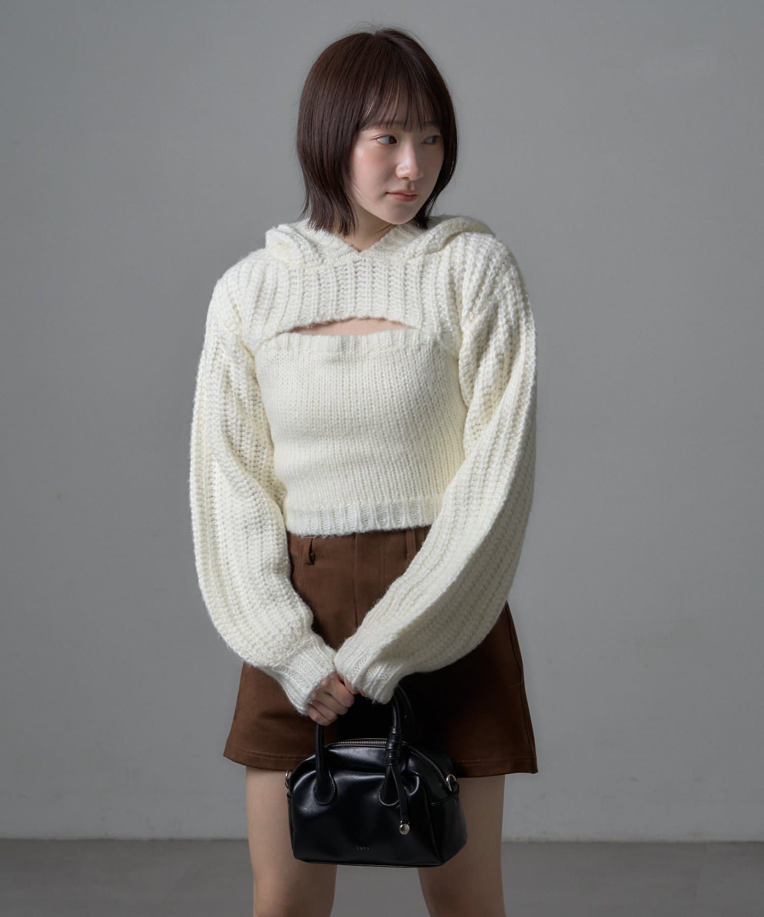 OUTLET(アウトレット) 【mystic】ニットパーカーSET