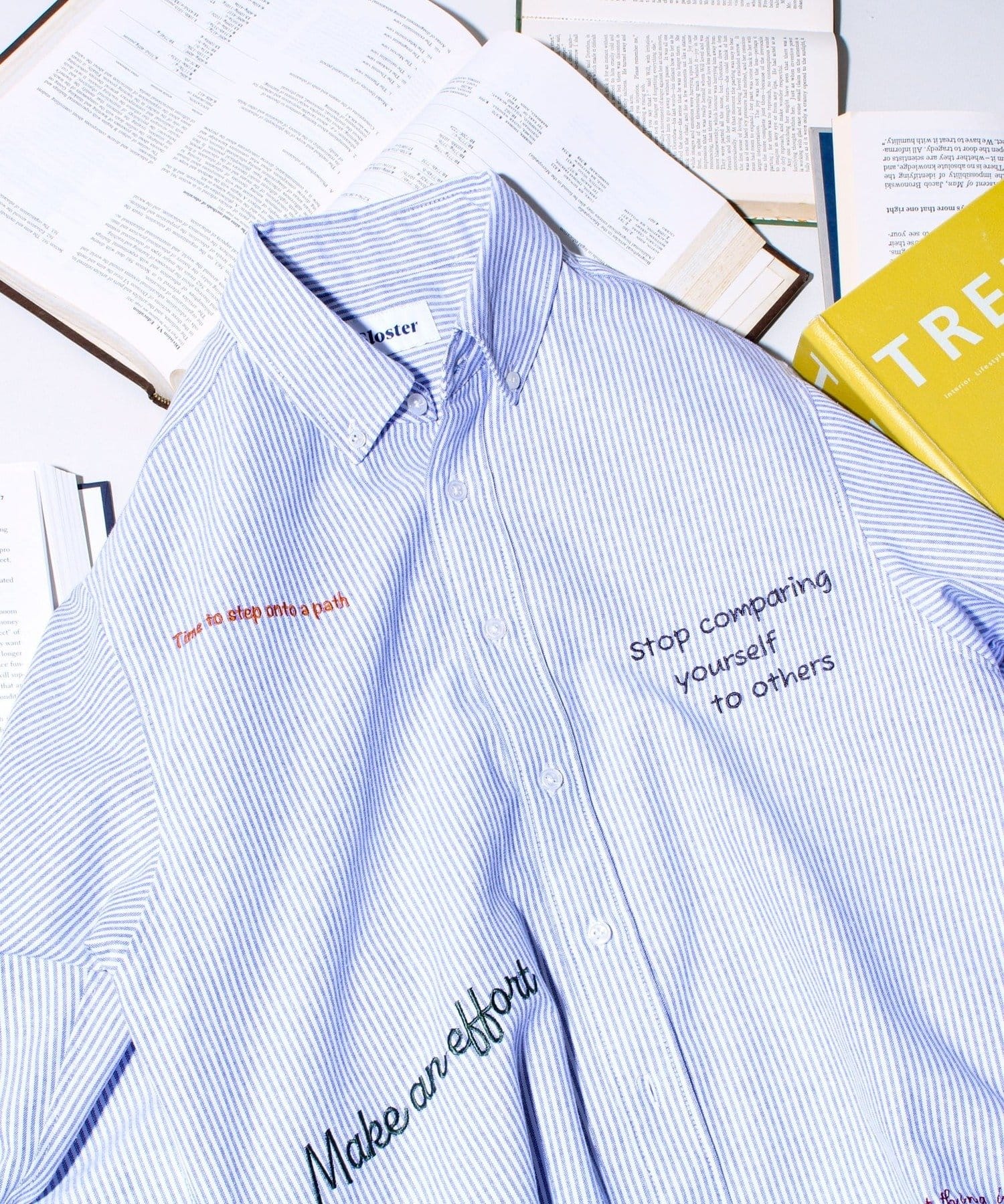 FREDY & GLOSTER(フレディ アンド グロスター) 【気分を上げるフレーズ】ポジティブメッセージシャツ パート2