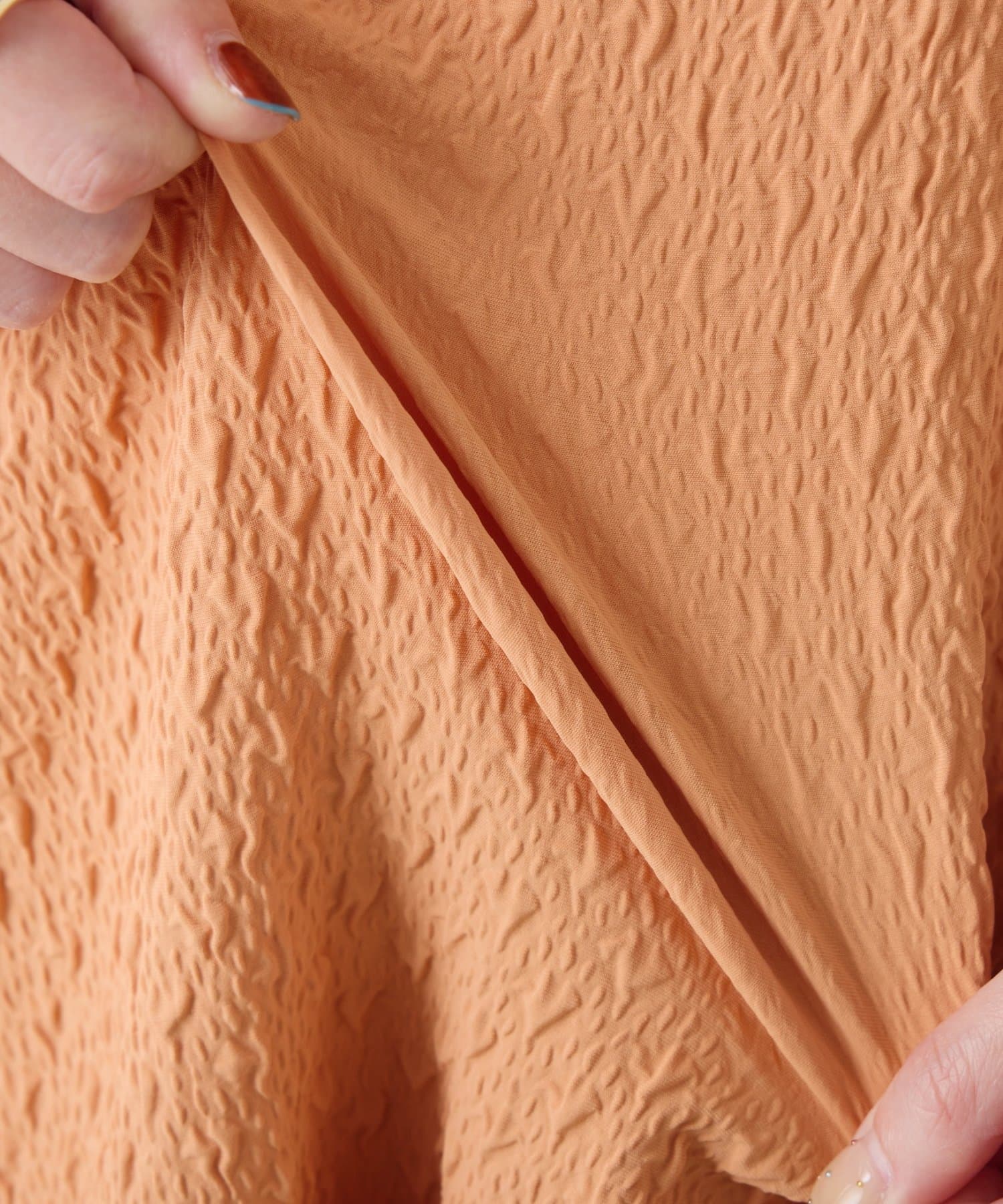 COLLAGE GALLARDAGALANTE(コラージュ ガリャルダガランテ) 【体型カバー】ポコポコランタンブラウス