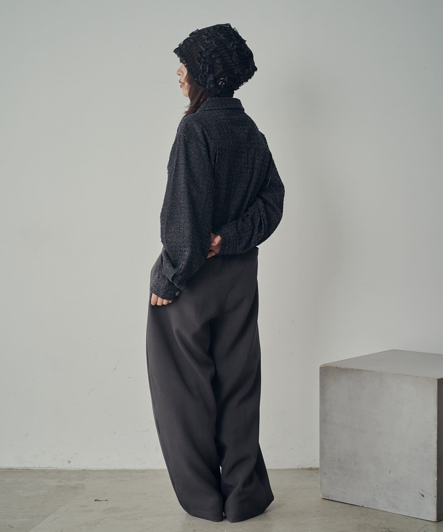 -goocy-(グーシー) レースフラワービーニー