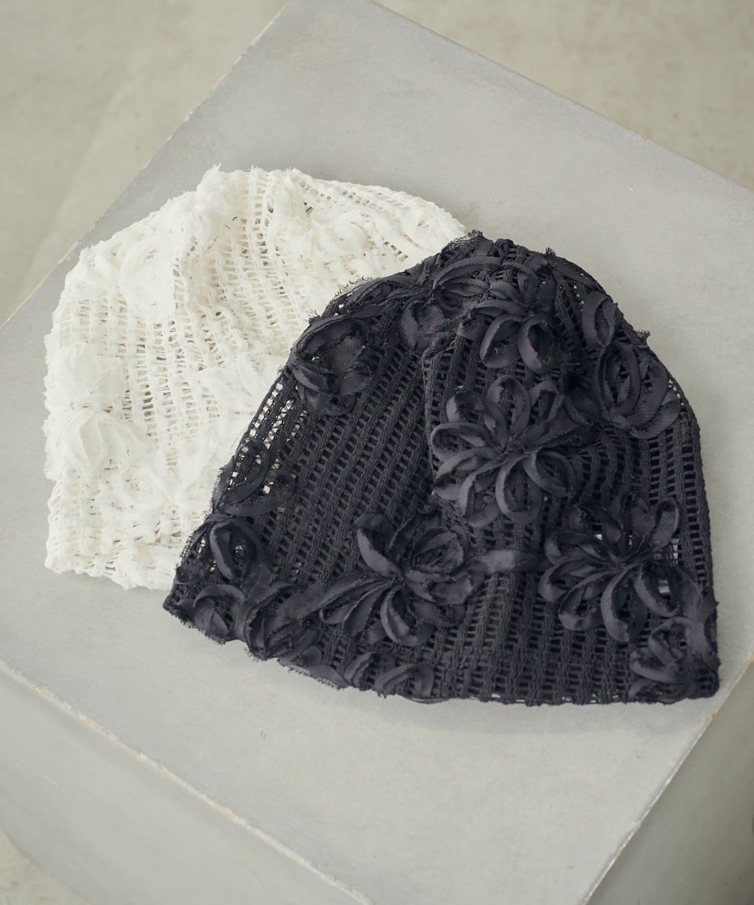 -goocy-(グーシー) レースフラワービーニー