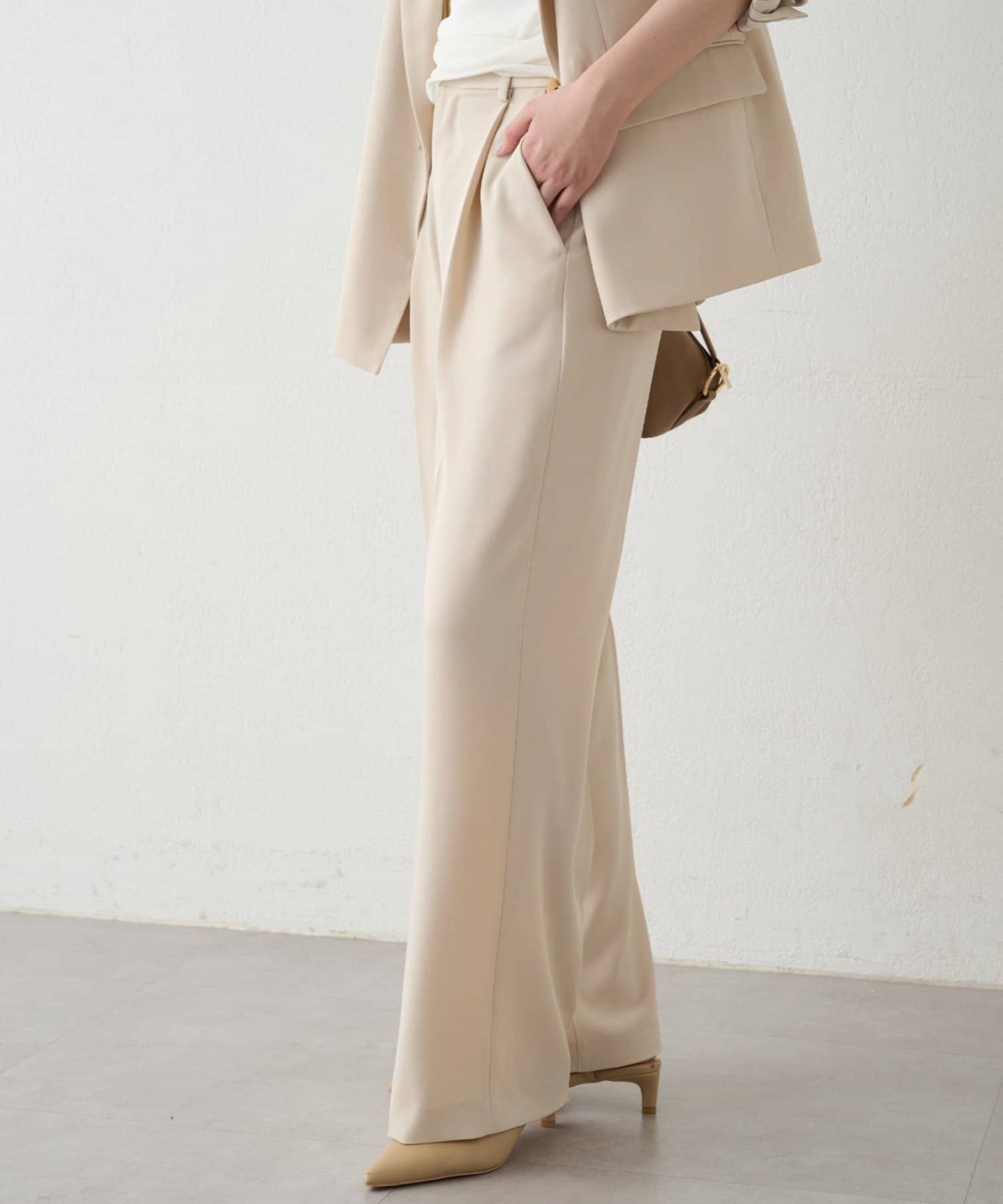 LOUNGEDRESS(ラウンジドレス) セミワイドパンツ