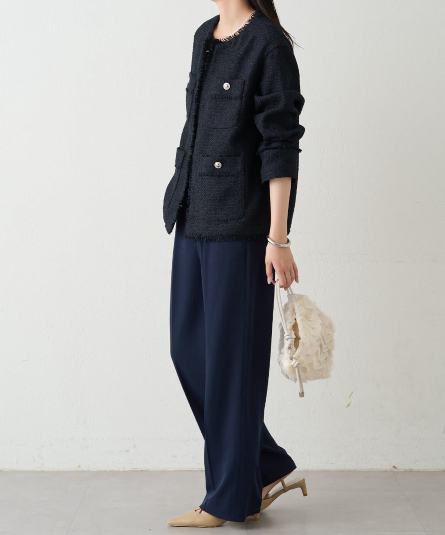 LOUNGEDRESS(ラウンジドレス) セミワイドパンツ