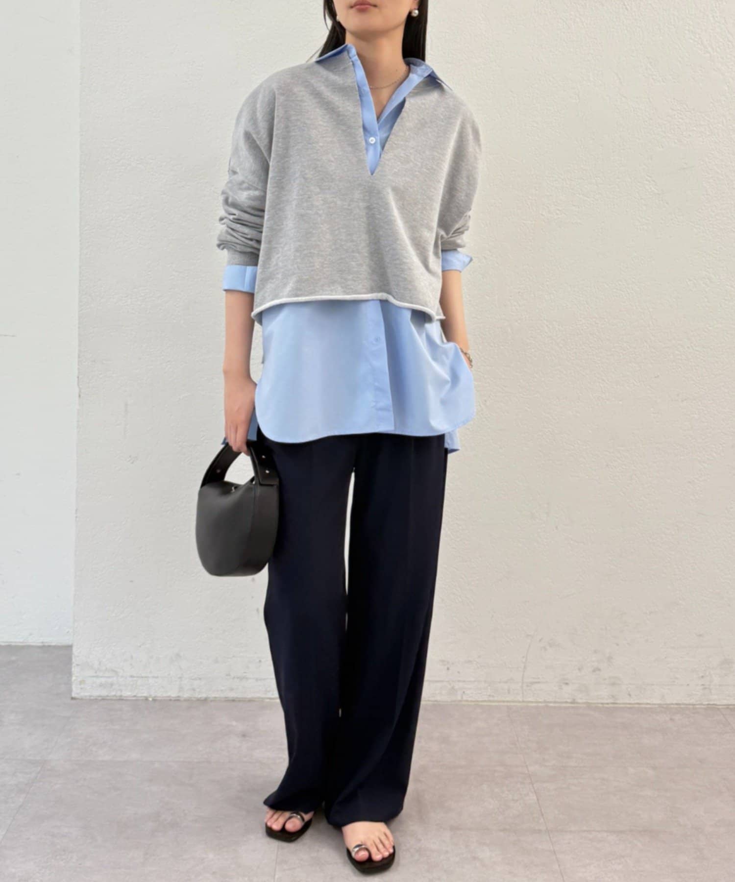 LOUNGEDRESS(ラウンジドレス) 【セレモニー対応可】セミワイドパンツ