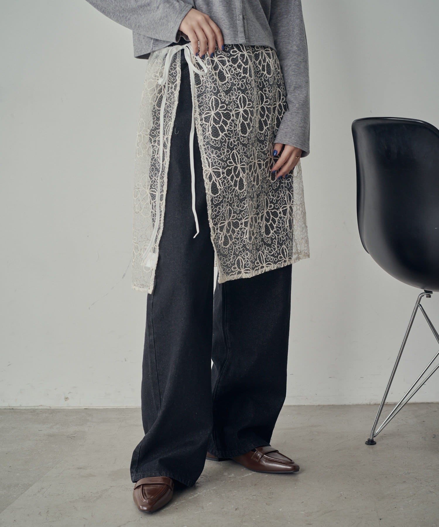 -goocy-(グーシー) レースフラワースカーフ