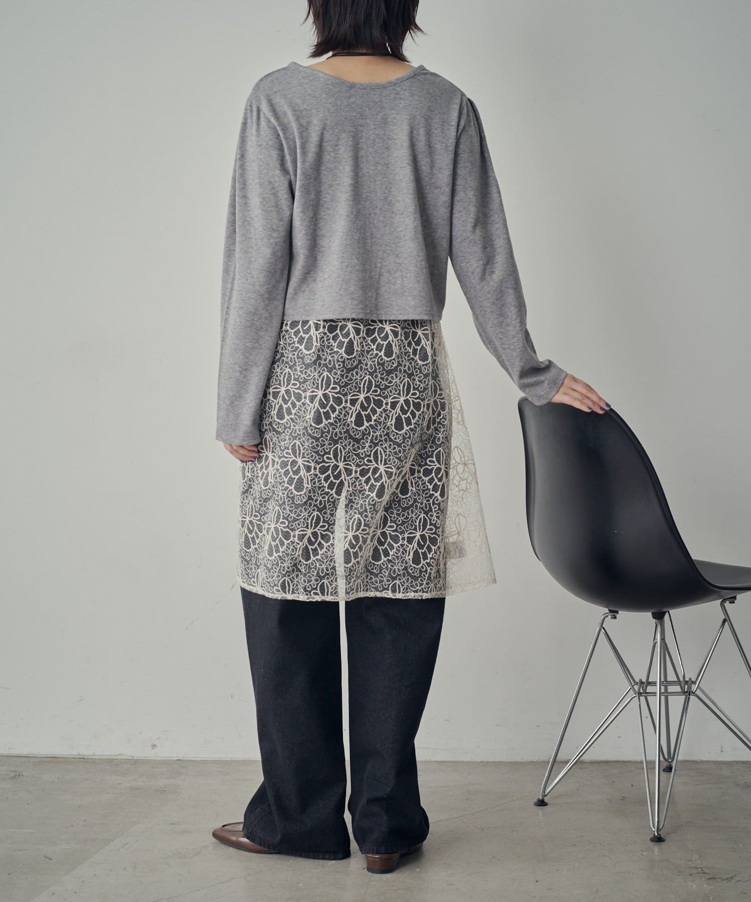 -goocy-(グーシー) レースフラワースカーフ