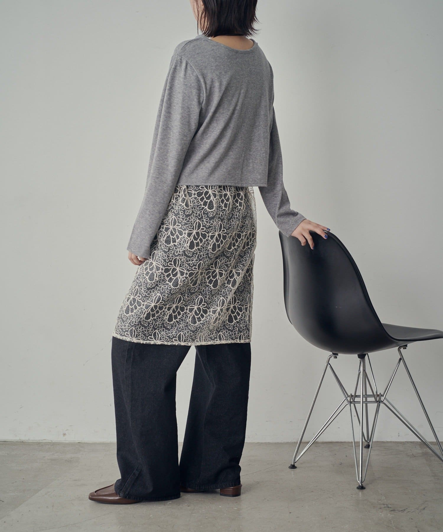 -goocy-(グーシー) レースフラワースカーフ