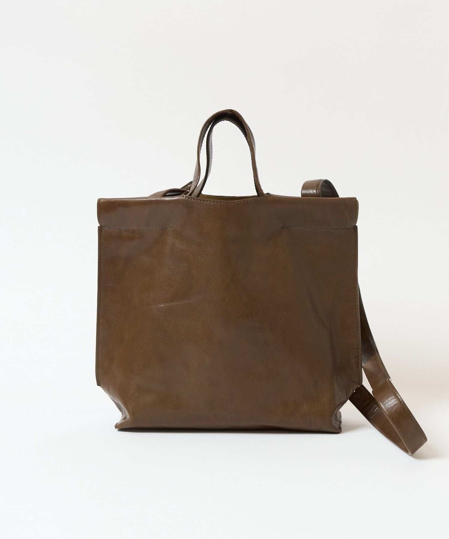 ☆ビアズリー 2WAYトートBAG☆ Bea Mombaers》レザー2Wayトートバッグ | BEARDSLEY(ビアズリー