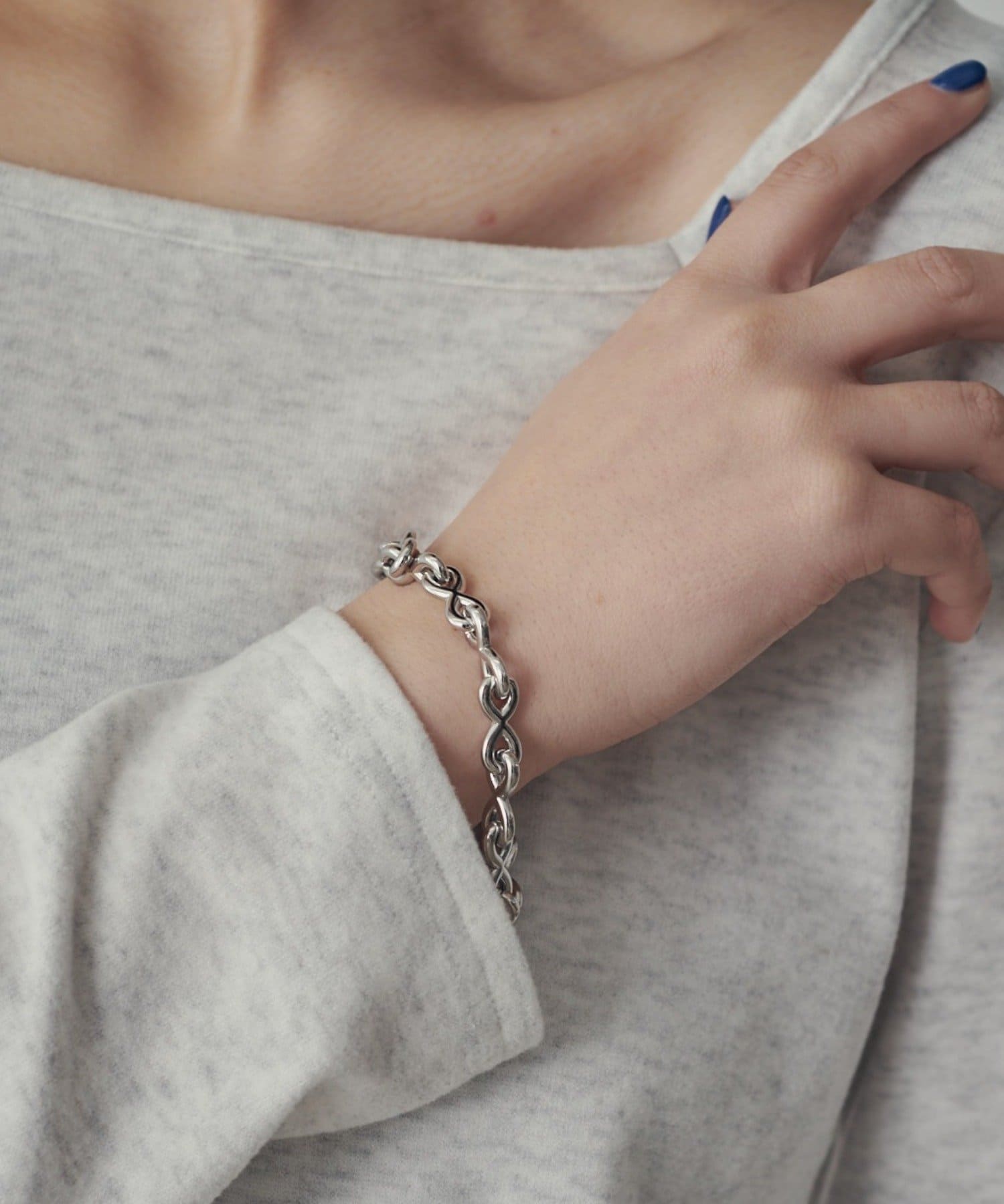 -goocy-(グーシー) 【ステンレス】チェーンブレスレット