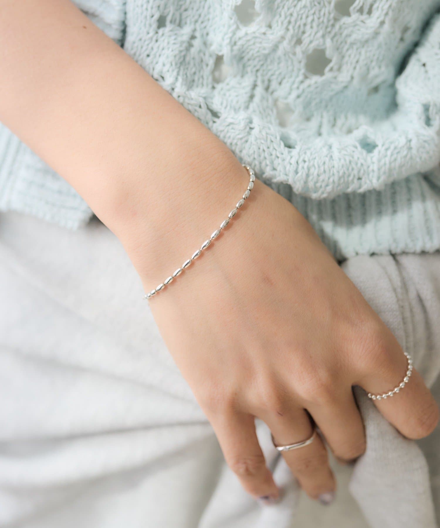 RIVE DROITE(リヴドロワ) 予約【A・MONN(アモン)】ナツメチェーンブレスレット