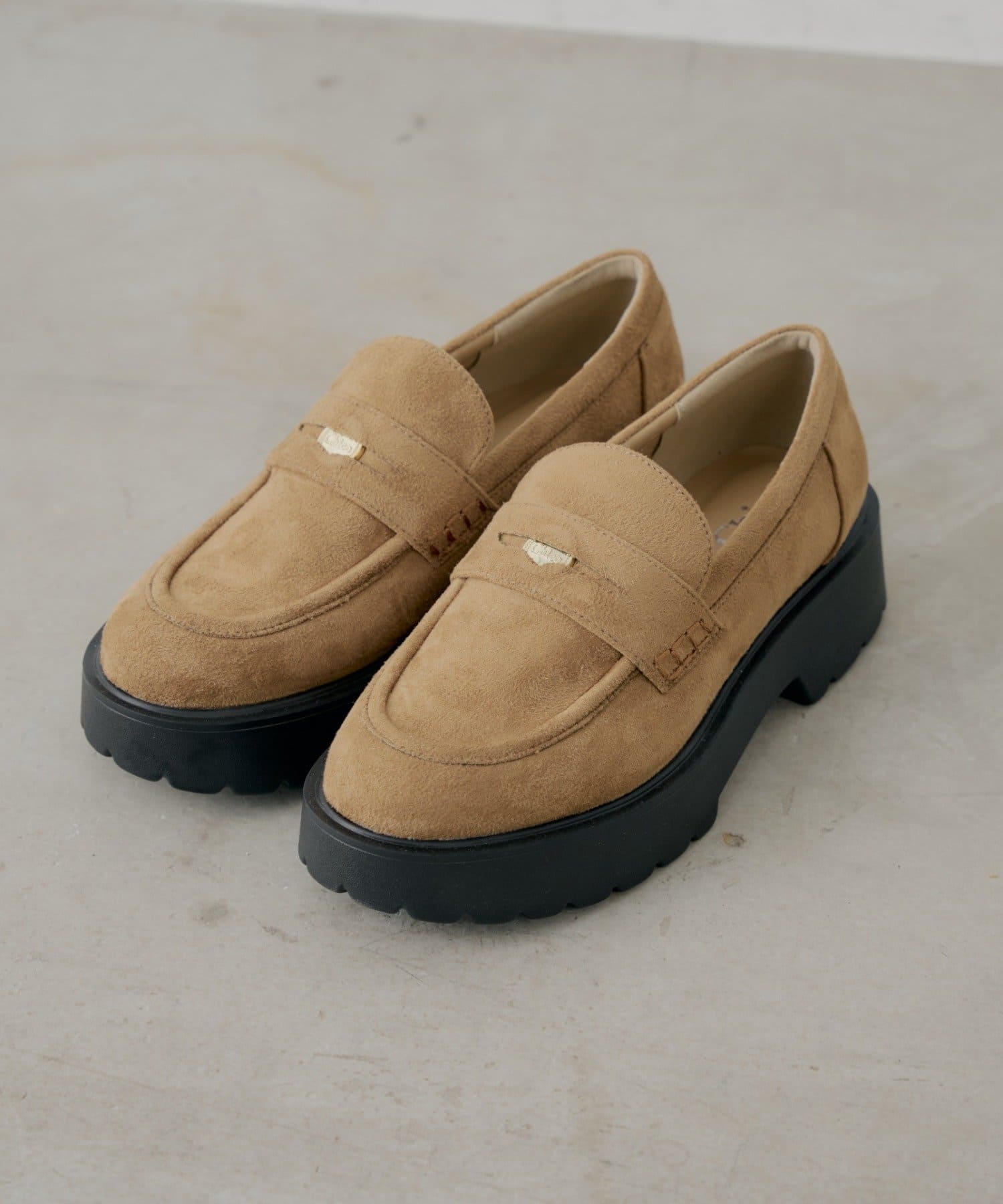 Chico(チコ) 厚底コインローファー