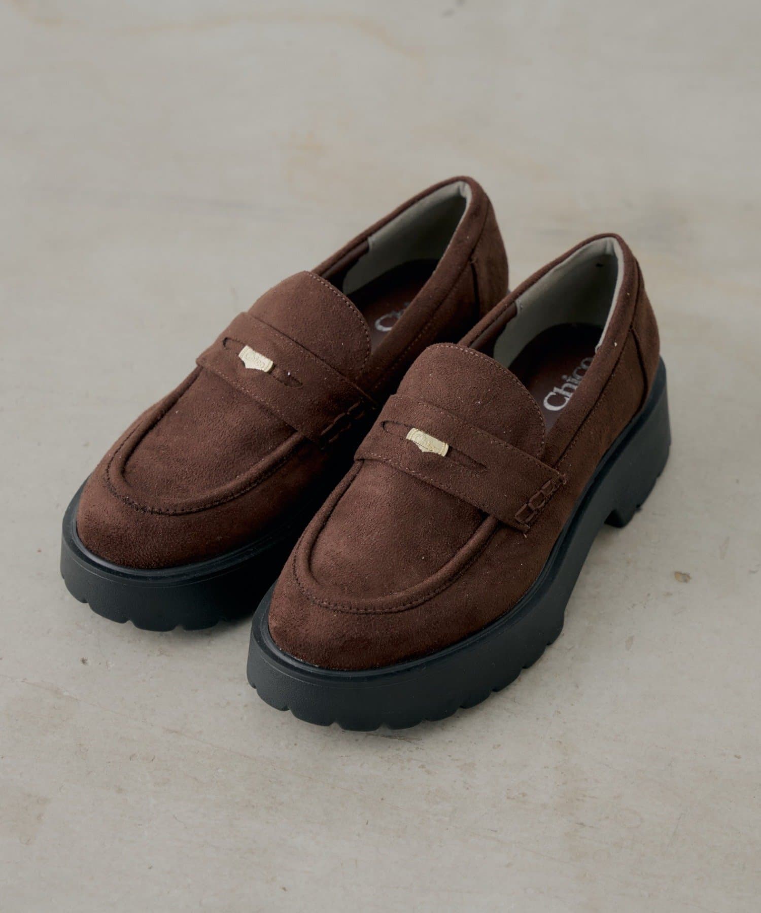 Chico(チコ) 厚底コインローファー